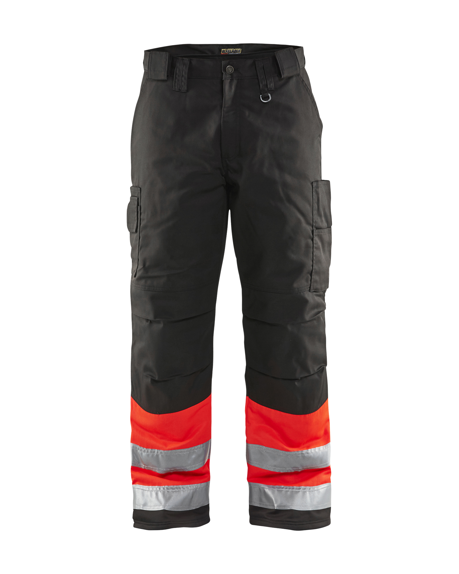 Pantalon haute-visibilité hiver Blåkläder 1862 Rouge fluo/Noir Blaklader - 186218115599C