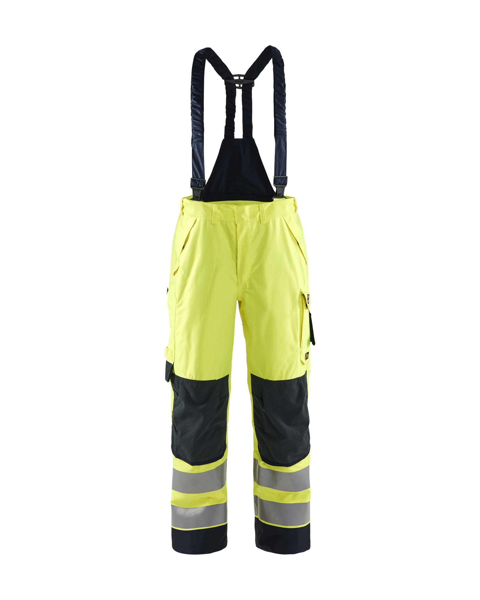Pantalon hardshell multinormes Blåkläder 1881 Jaune fluo/Marine Blaklader - 188115323389