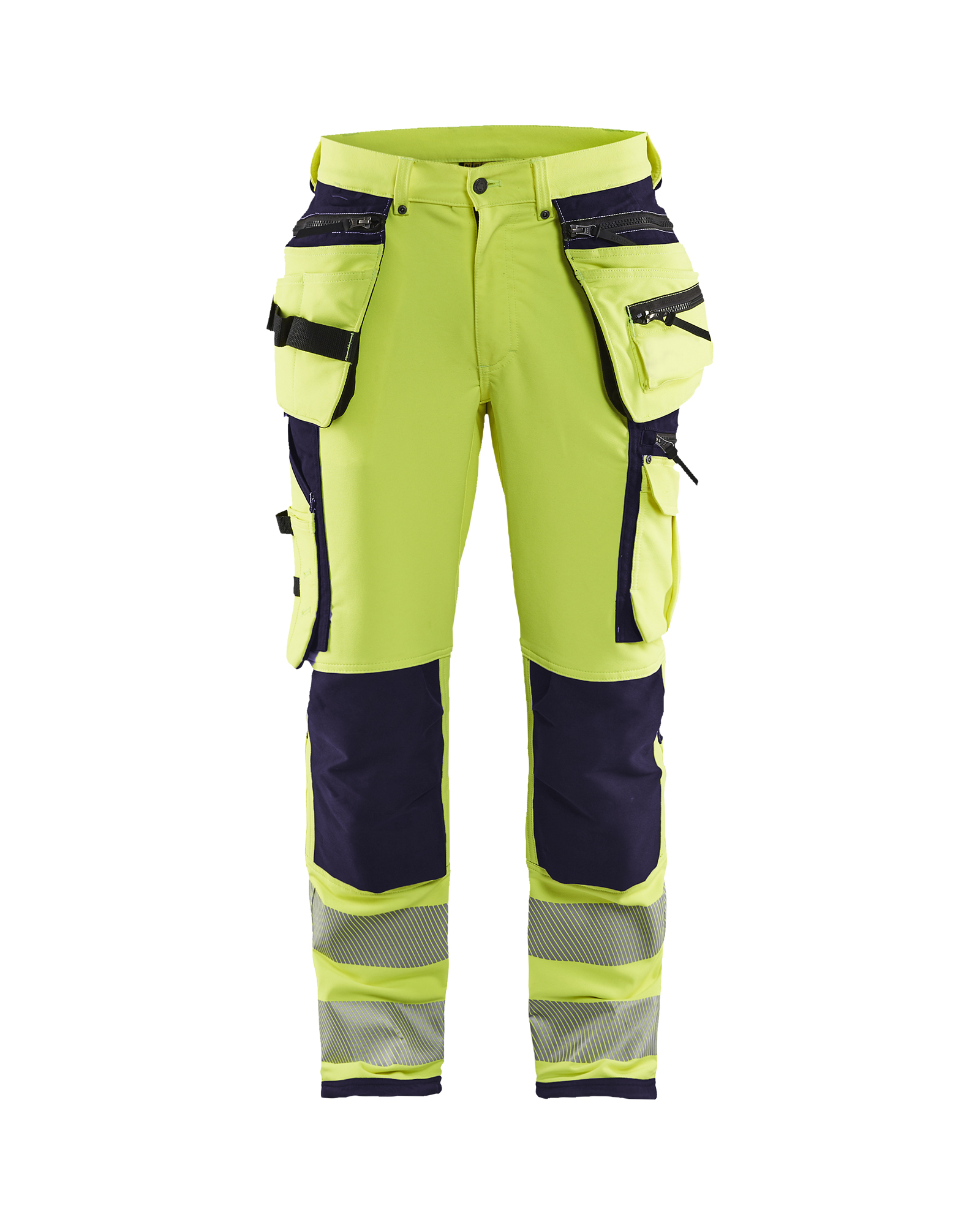 Pantalon artisan haute-visibilité stretch 4D Blåkläder 1997 Jaune fluo/Marine Blaklader - 199716423389C
