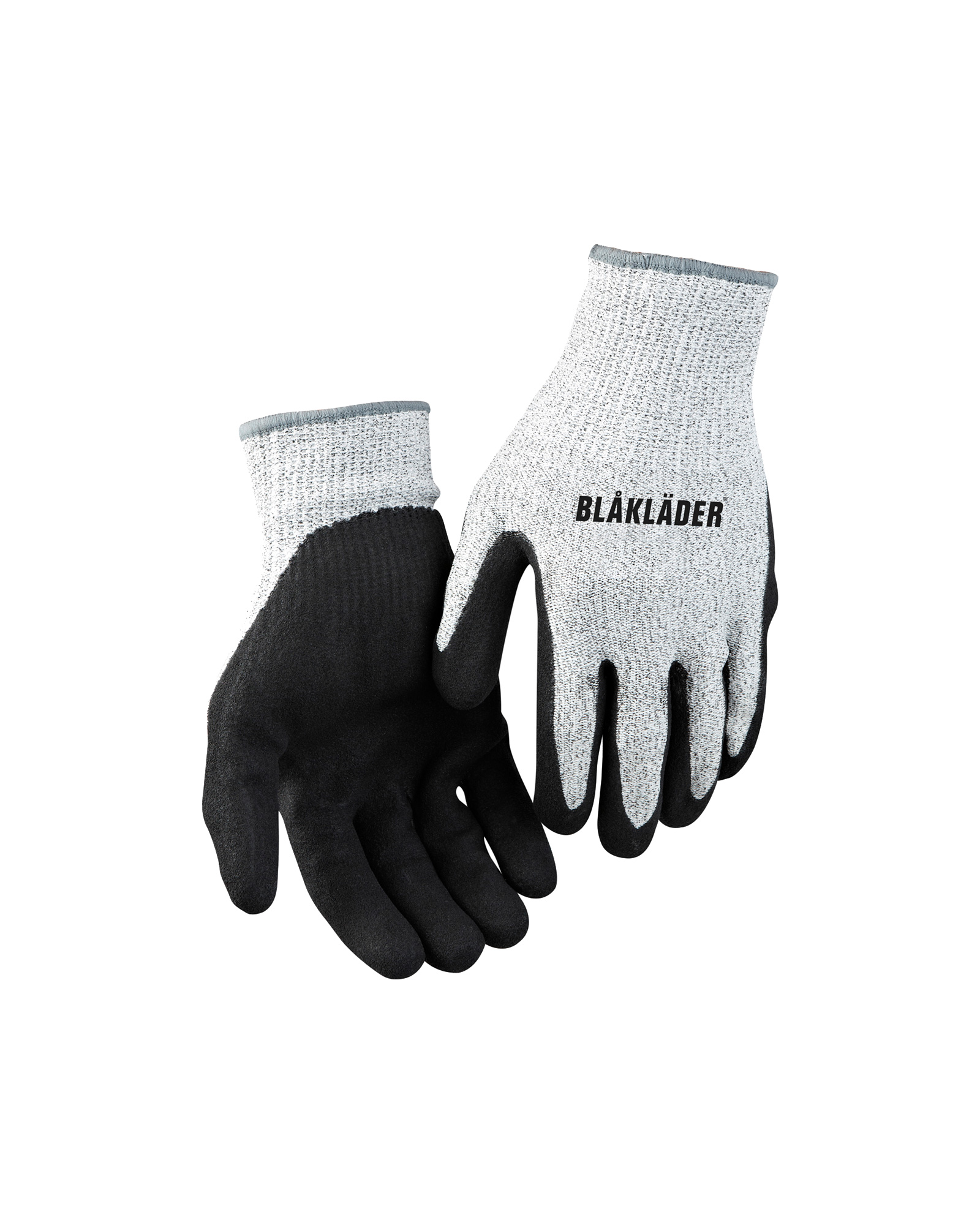 Gants de travail anti-coupure Blåkläder 2282 Noir/Gris chiné Blaklader - 228239469990