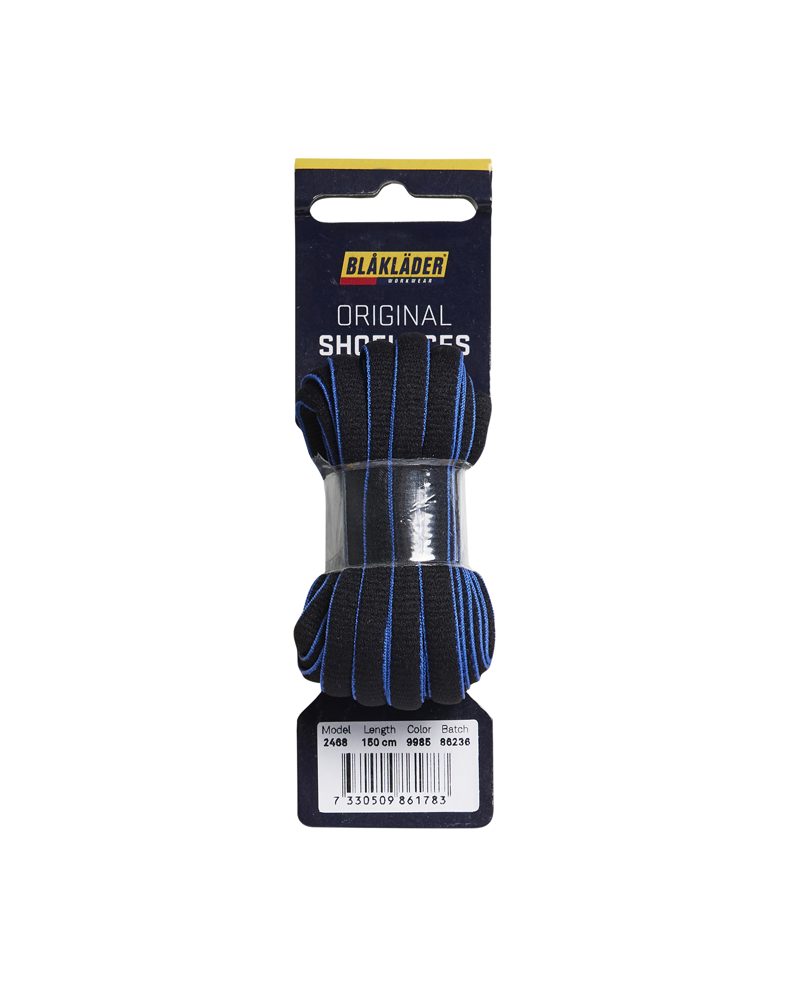 Lacets Blaklader 2468 Noir/Bleu roi Blaklader - 246800009985