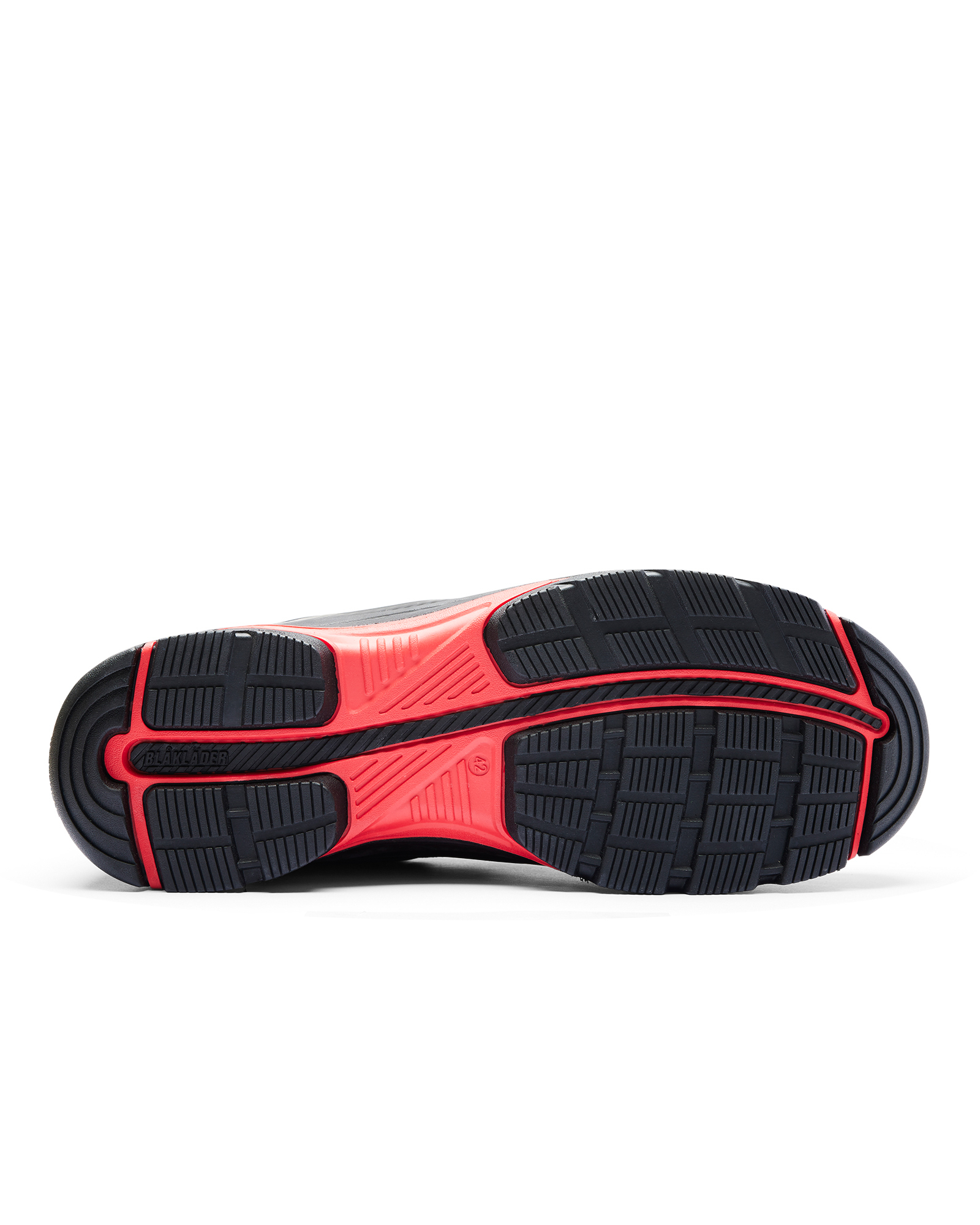 Chaussures de sécurité basses Gecko Blaklader 2475 Noir/Rouge Blaklader - 247500009956