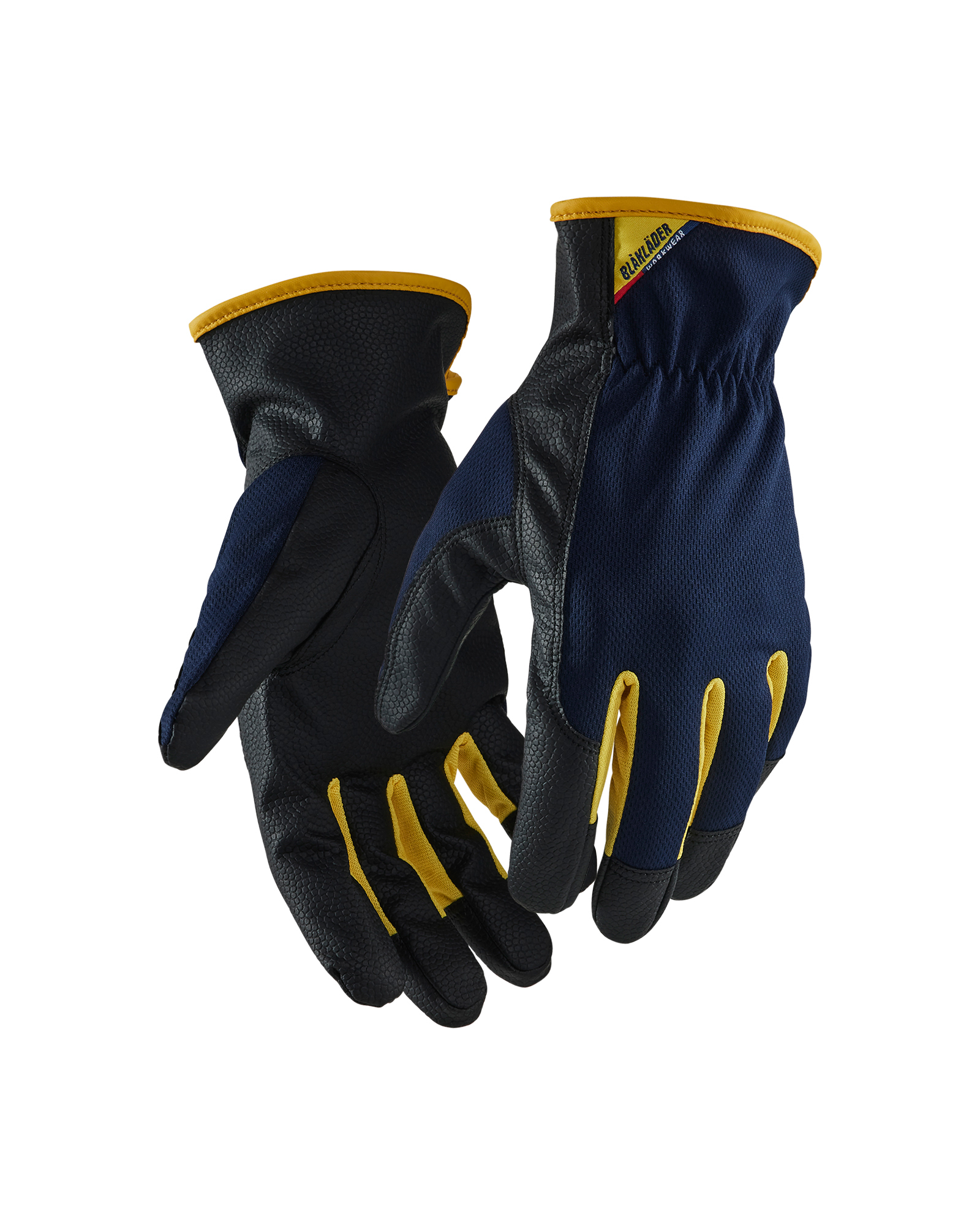 Gants de travail Blåkläder 2871 Marine foncé/Jaune Blaklader - 287114758635