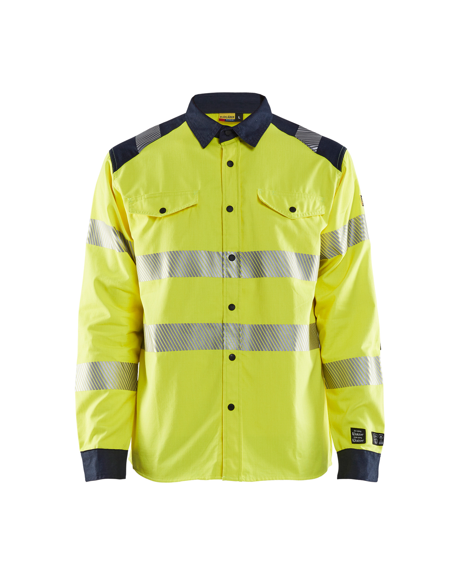 Chemise multinormes inhérent Blåkläder 3239 Jaune fluo/Marine Blaklader - 323915173389