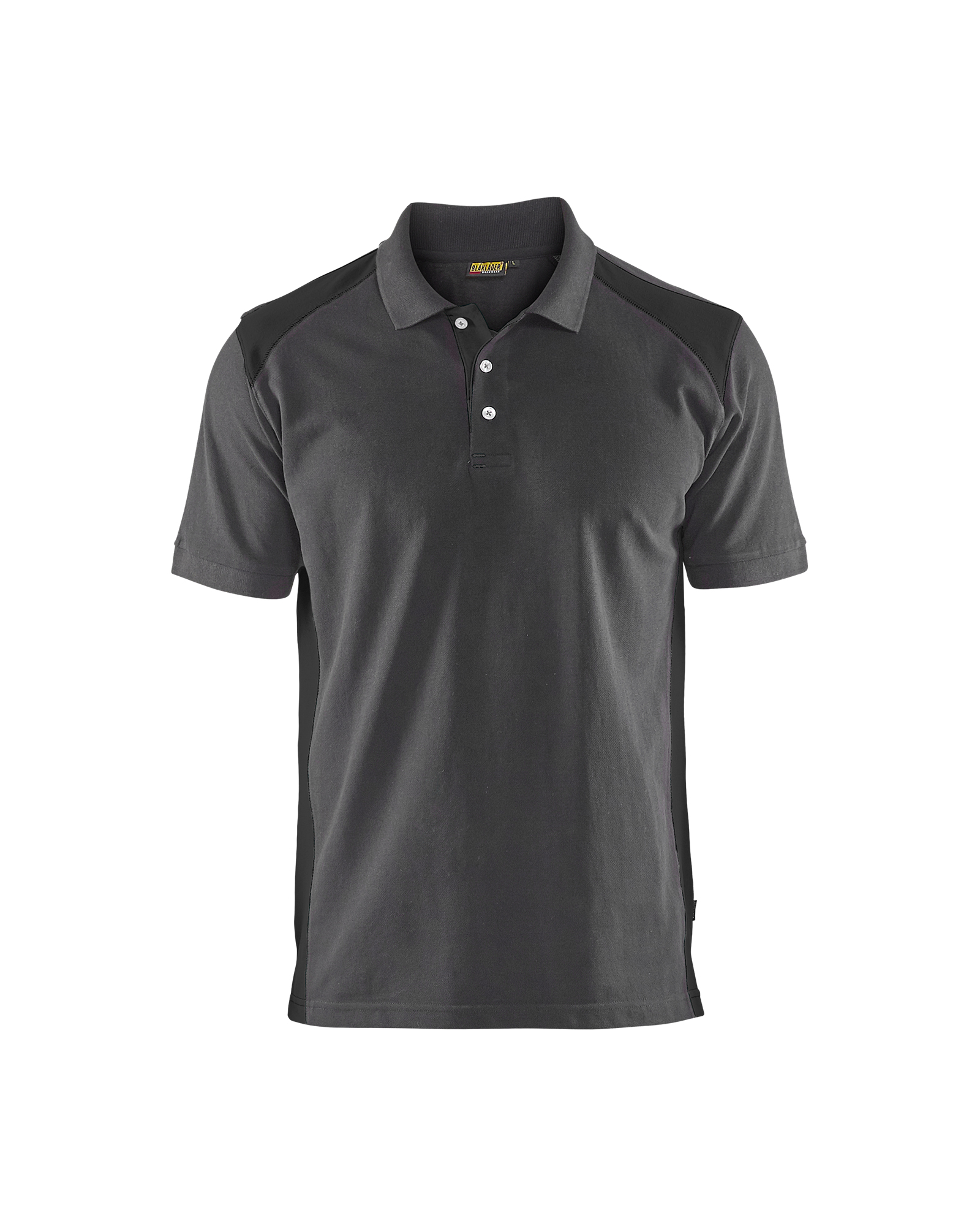 Polo Piqué Blåkläder 3324 Gris moyen/Noir Blaklader - 332410509699