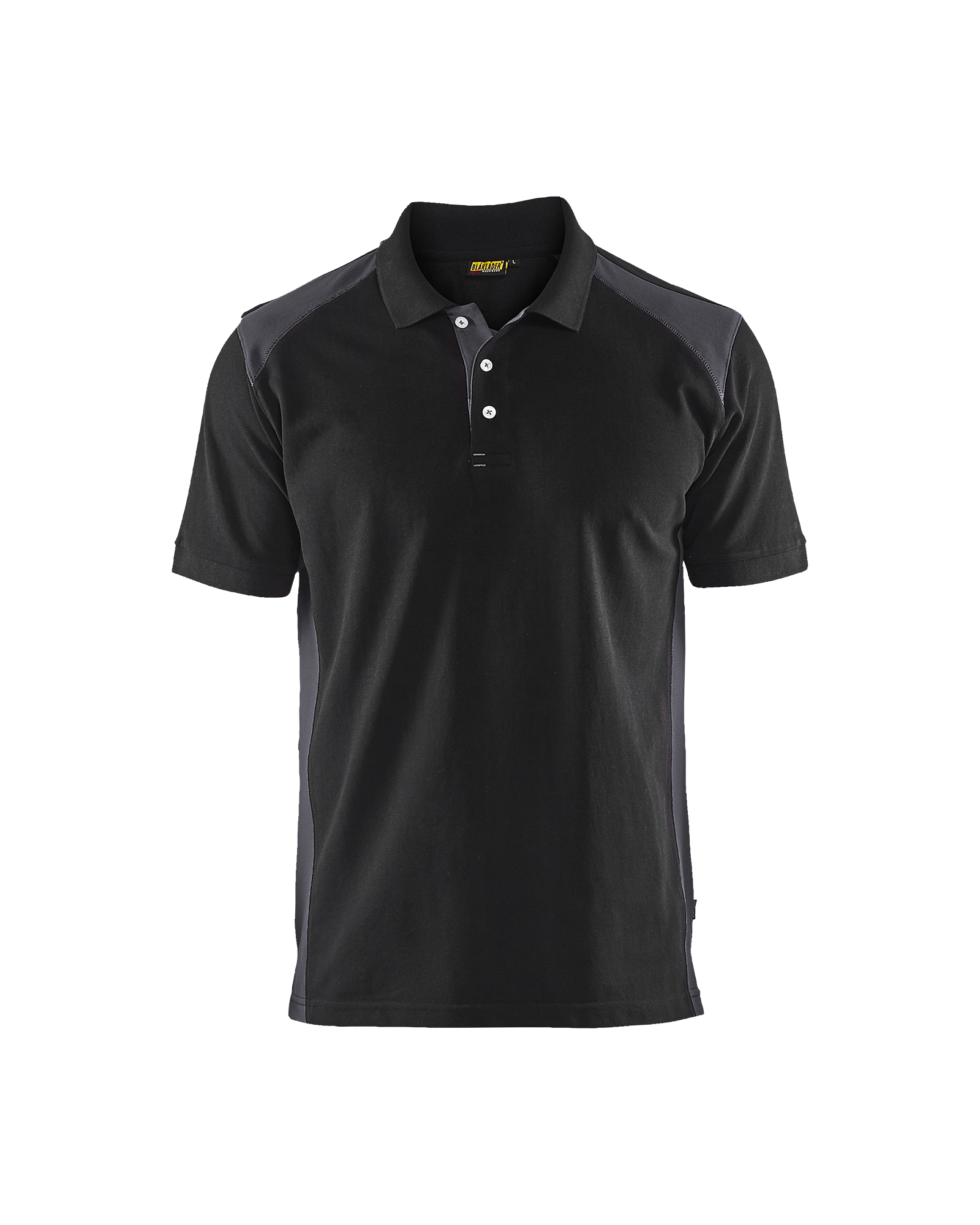 Polo Piqué Blåkläder 3324 Noir/Gris moyen Blaklader - 332410509996