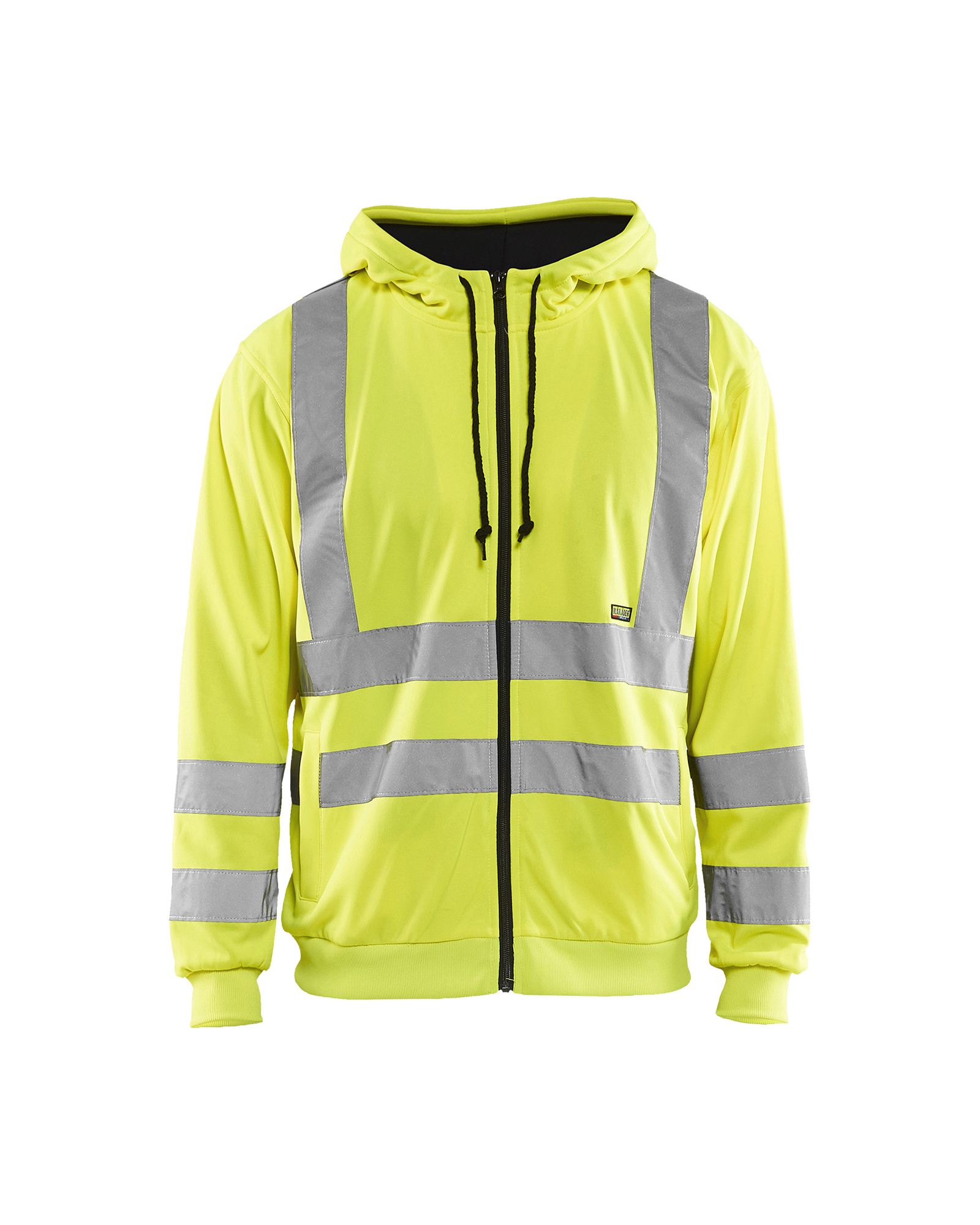 Sweat zippé à capuche haute-visibilité Blåkläder 3346 Jaune fluo Blaklader - 334619743300