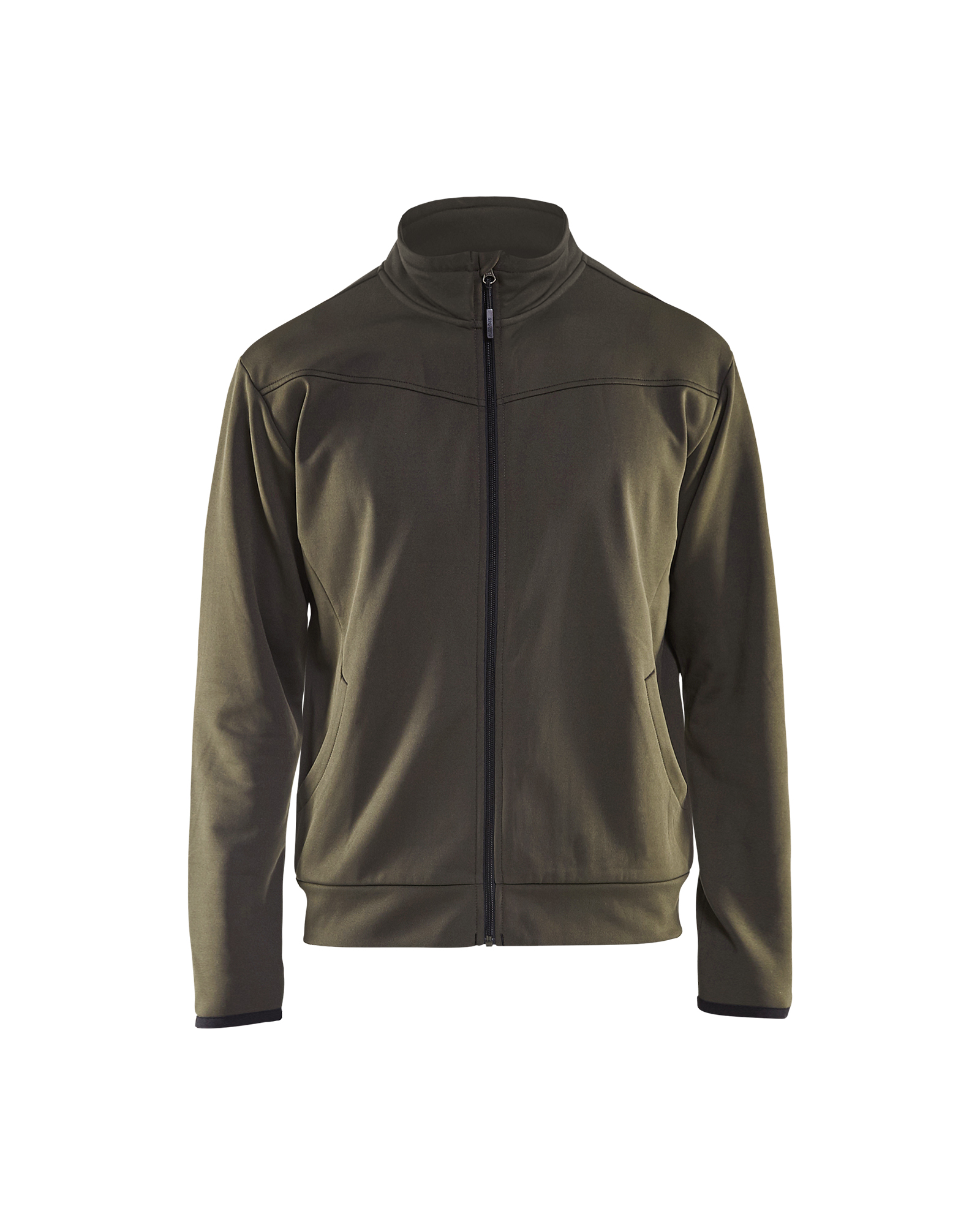 Sweat zippé Blåkläder 3362 Vert Kaki/Noir Blaklader - 336225264599