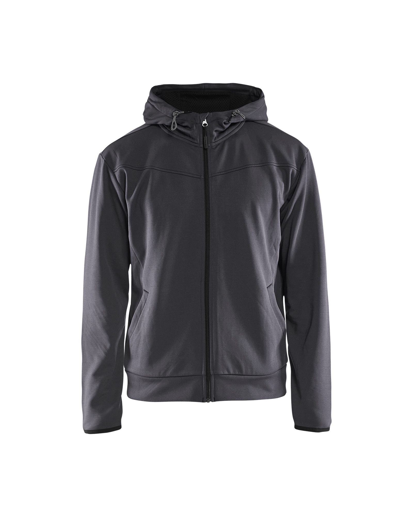 Sweat zippé à capuche Blåkläder 3363 Gris moyen/Noir Blaklader - 336325269699