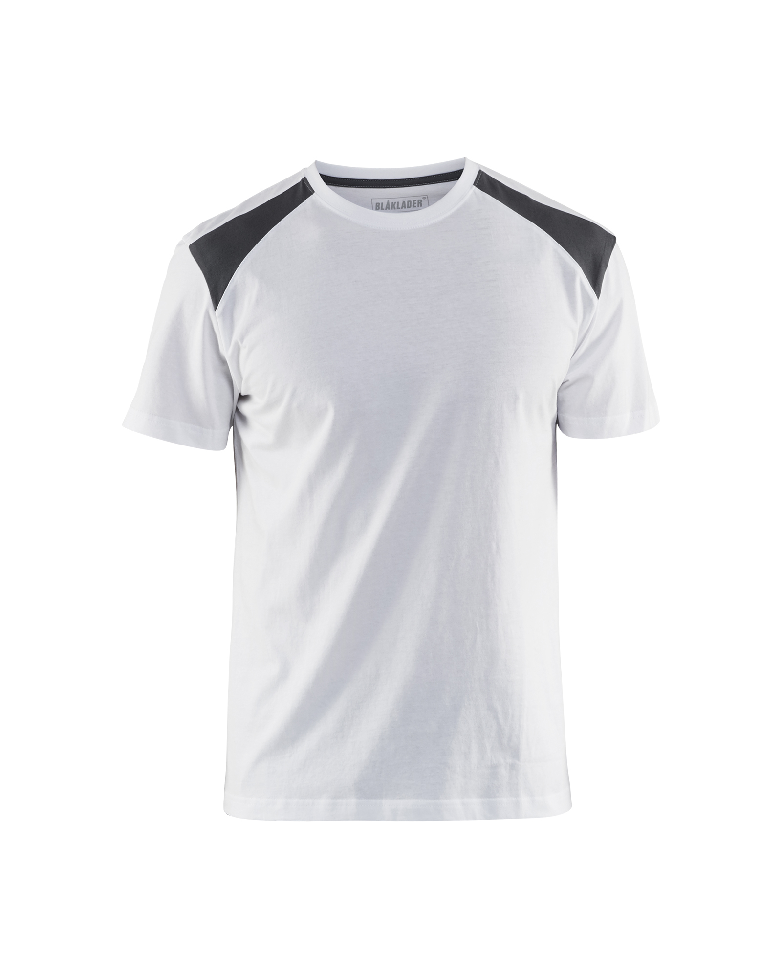 T-shirt bicolore Blåkläder 3379 Blanc/Gris foncé Blaklader - 337910421098