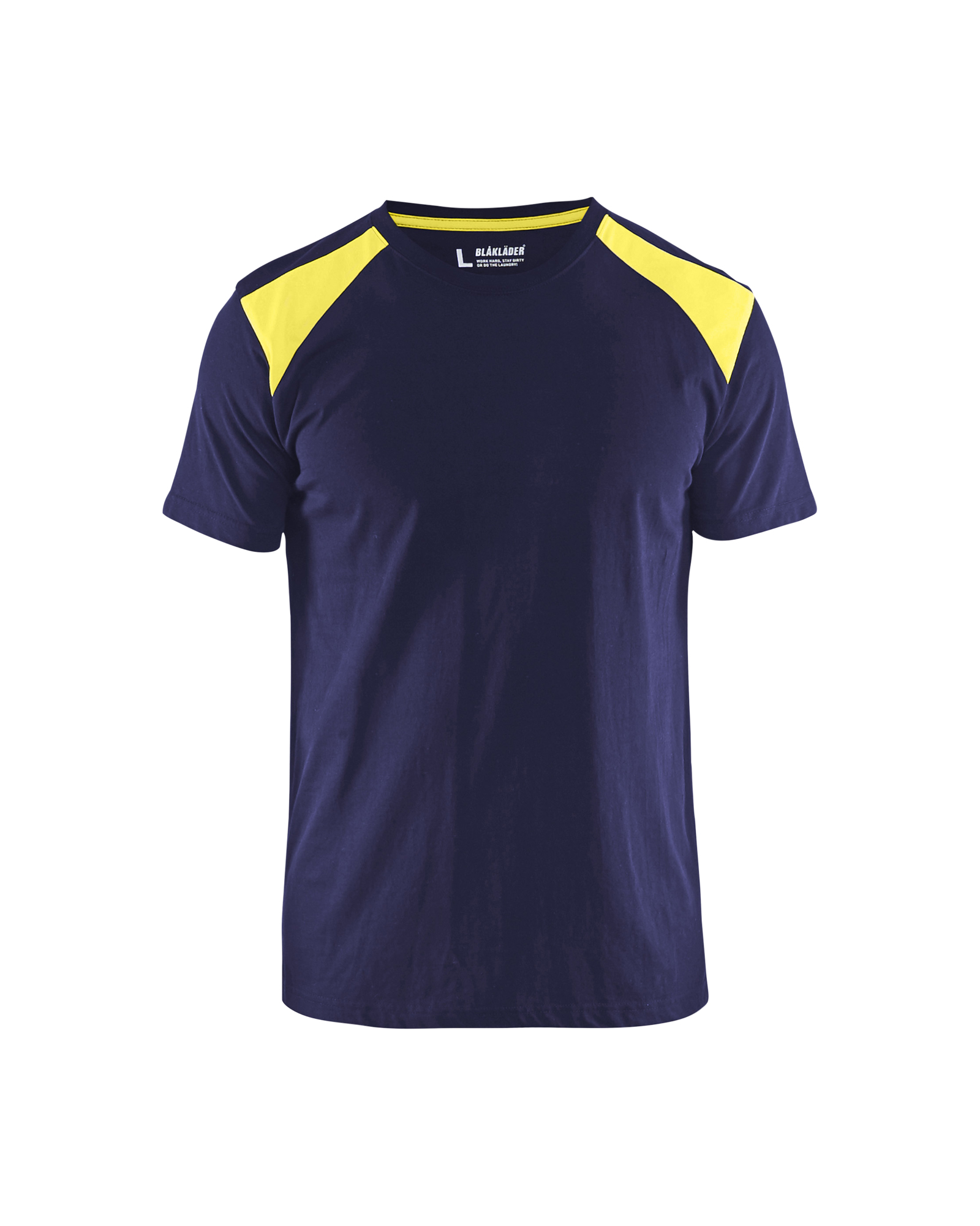 T-shirt bicolore Blåkläder 3379 Marine/Jaune fluo Blaklader - 337910428833