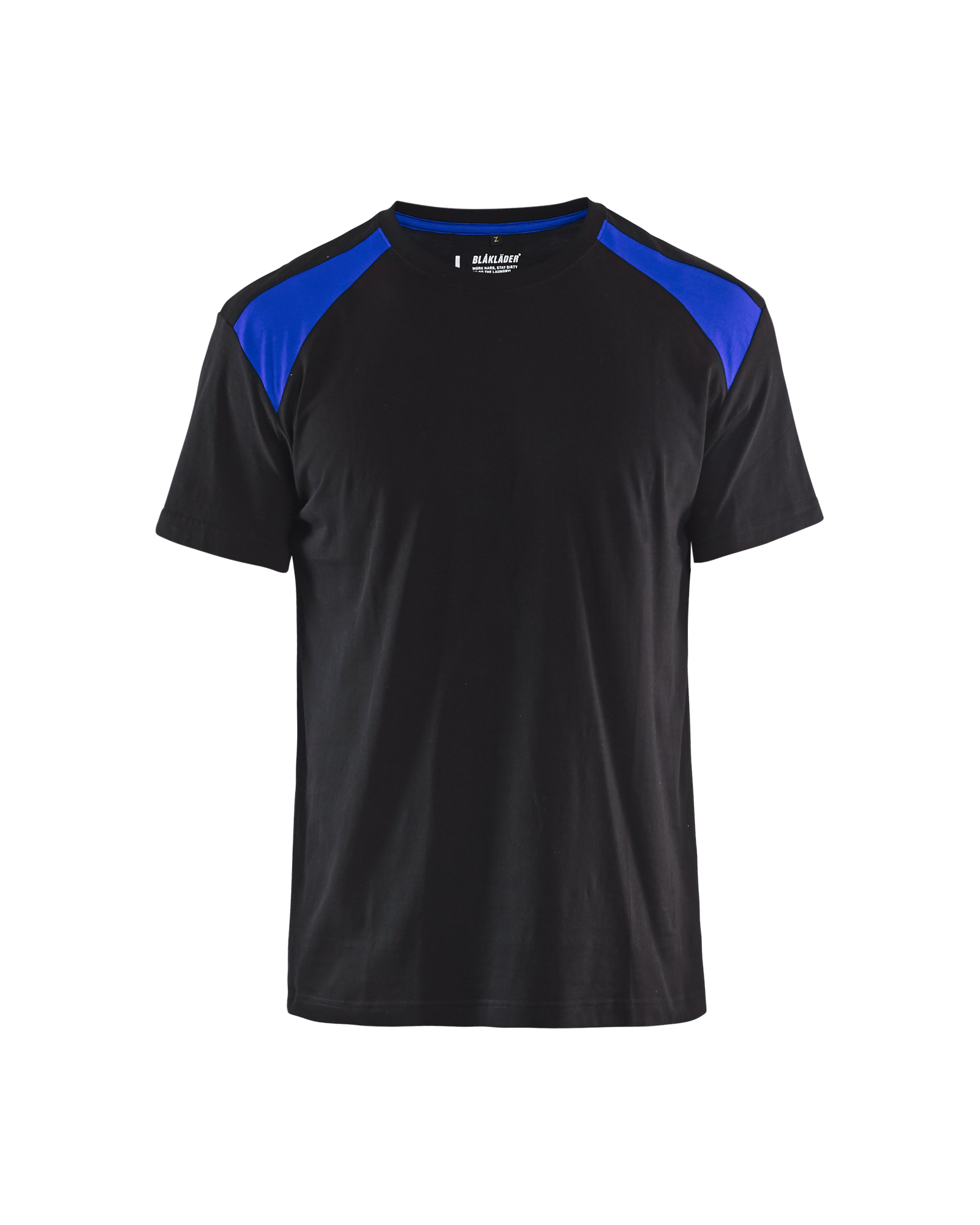 T-shirt bicolore Blåkläder 3379 Noir/Bleu roi Blaklader - 337910429985