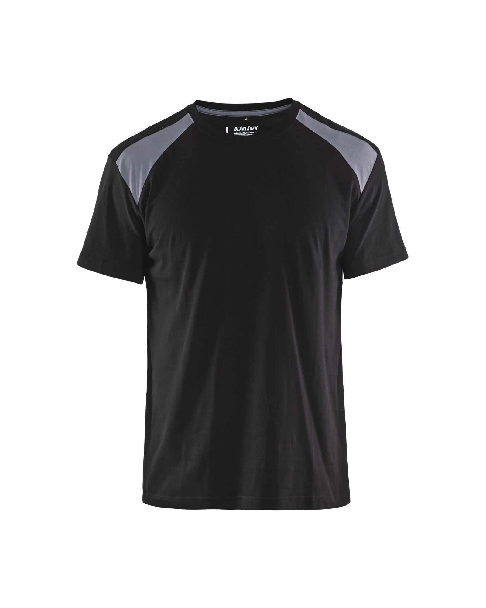 T-shirt bicolore Blåkläder 3379 Noir/Gris clair Blaklader - 337910429994