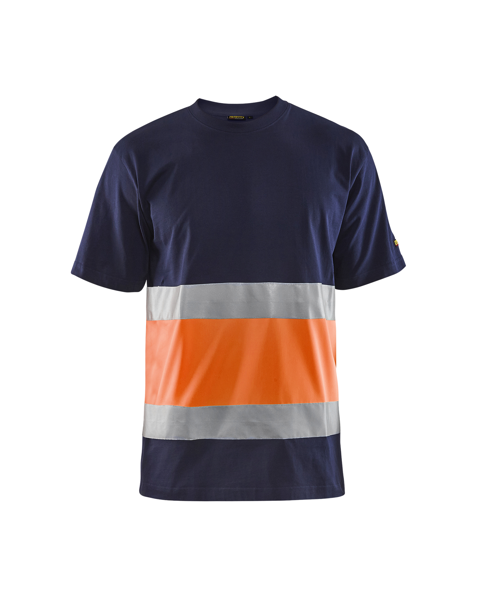 T-shirt haute-visibilité Blåkläder 3387 Marine/Orange fluo Blaklader - 338710308853