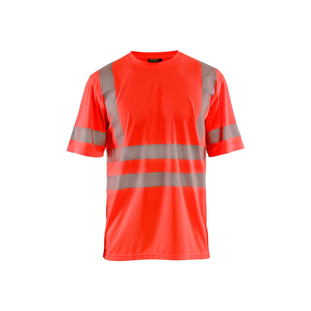 T-shirt haute-visibilité anti-UV Blåkläder 3420 Rouge fluo Blaklader - 342010135500