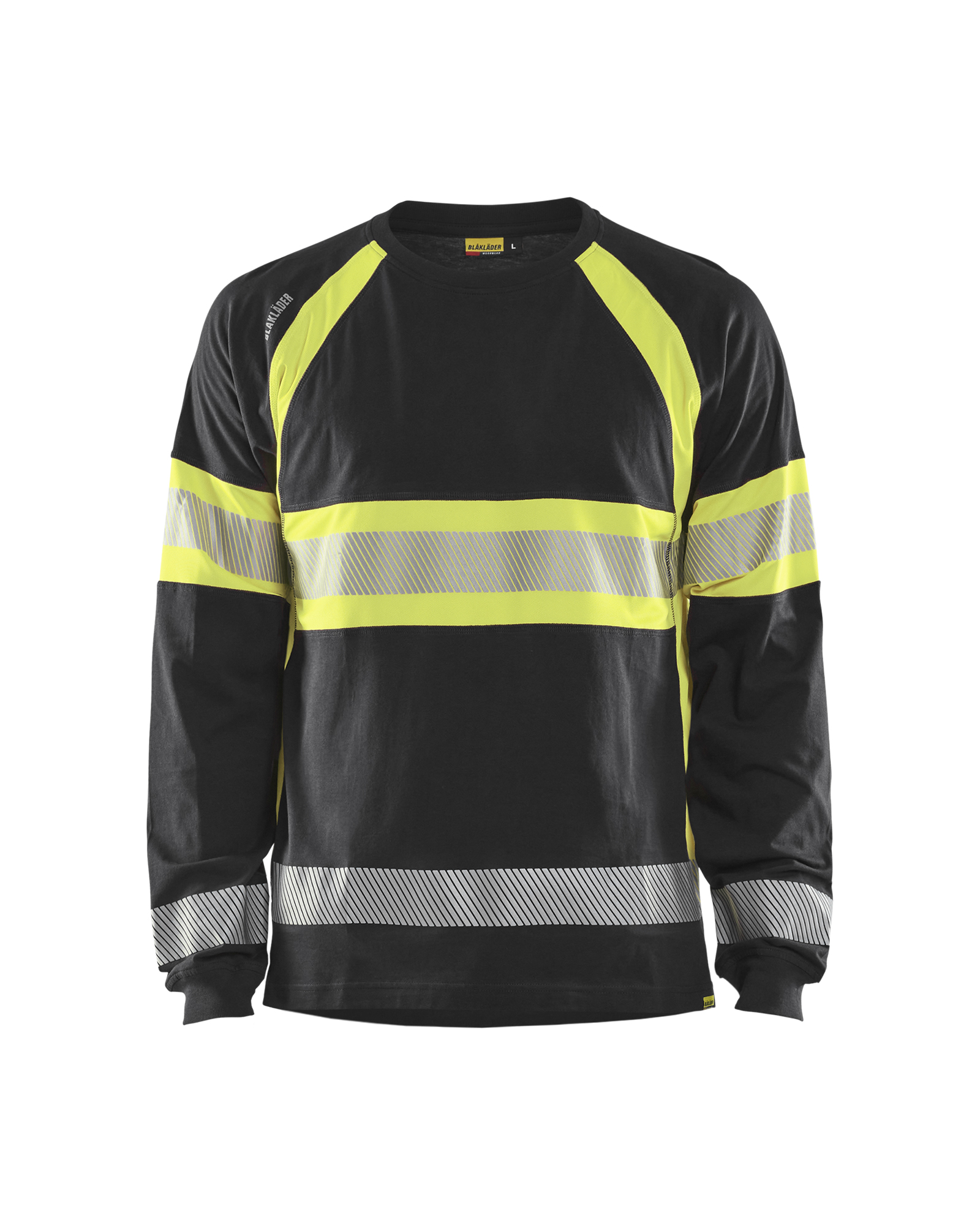 T-shirt manches longues haute-visibilité Blåkläder 3510 Noir/Jaune fluo Blaklader - 351010309933