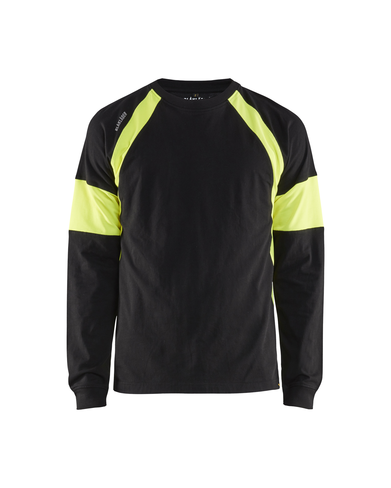 T-shirt manches longues Blåkläder 3520 Noir/Jaune fluo Blaklader - 352010309933