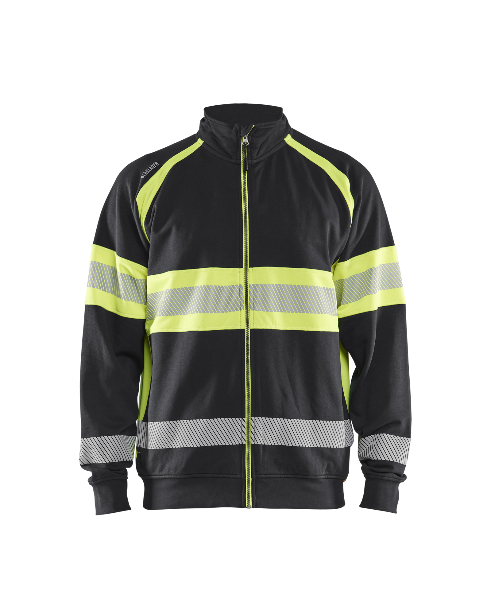 Sweat haute-visibilité Blåkläder 3551 Noir/Jaune fluo Blaklader - 355111589933