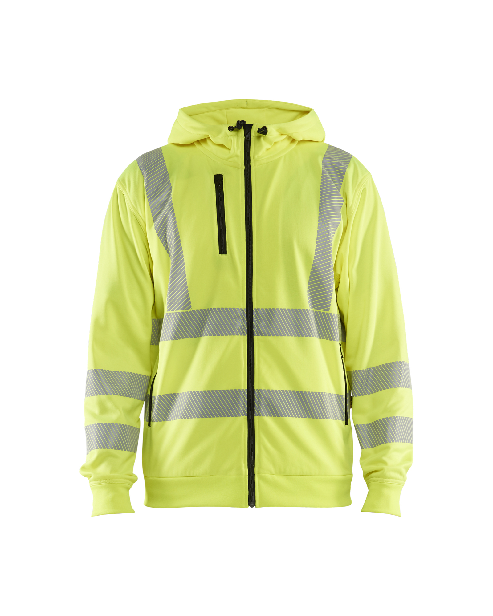 Sweat à capuche zippé haute-visibilité Blåkläder 3565 Jaune fluo Blaklader - 356525383300
