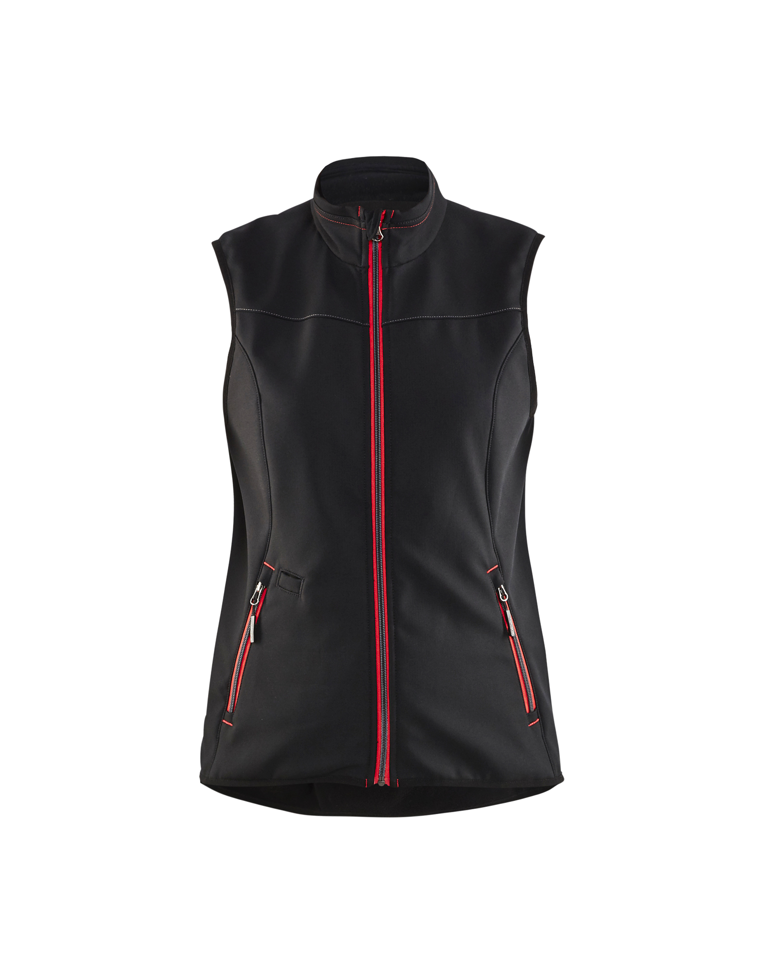 Gilet softshell sans manches femme Blåkläder 3851 Noir/Rouge Blaklader - 385125169956