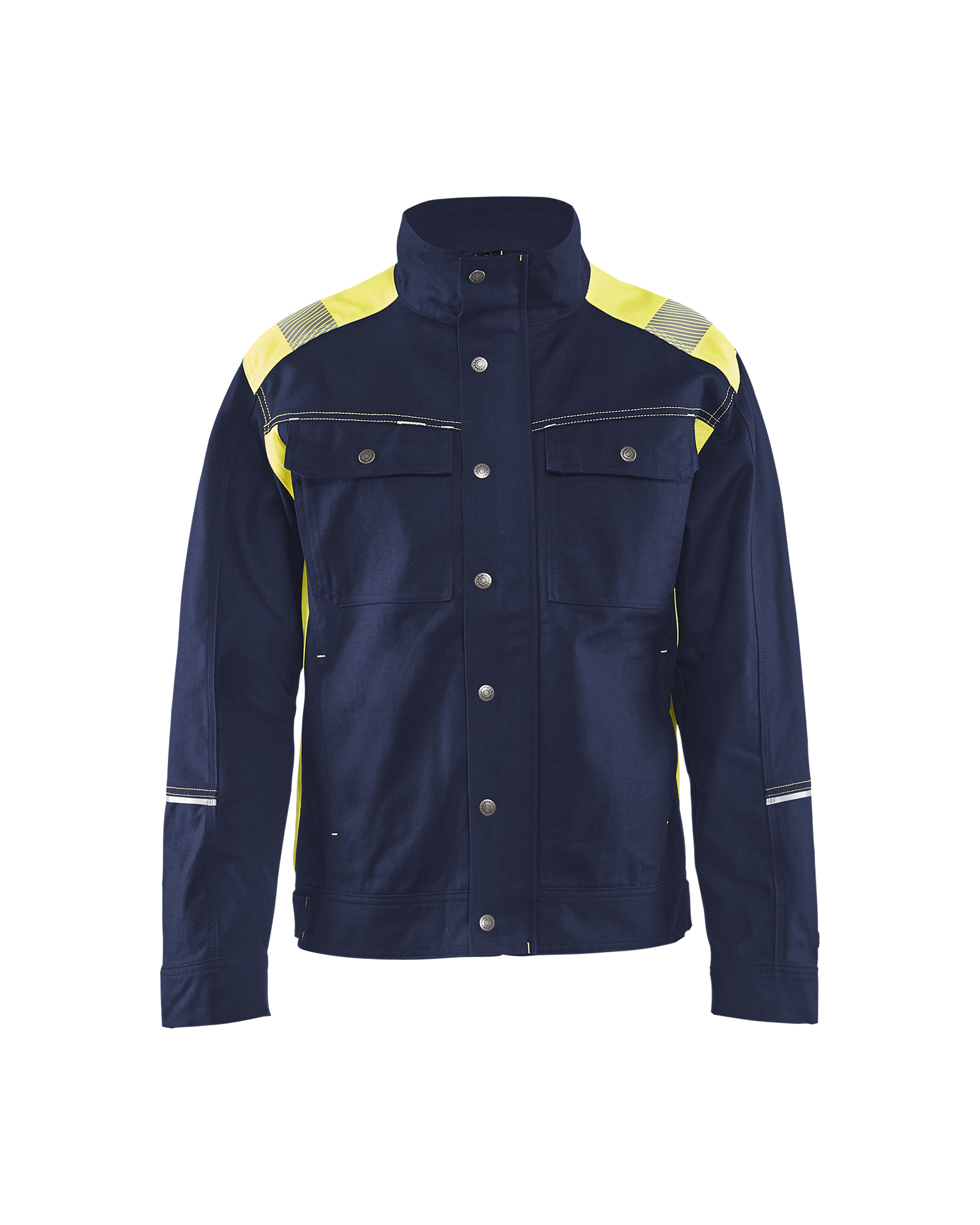 Veste artisan Blåkläder 4095 Marine/Jaune fluo Blaklader - 409513708833
