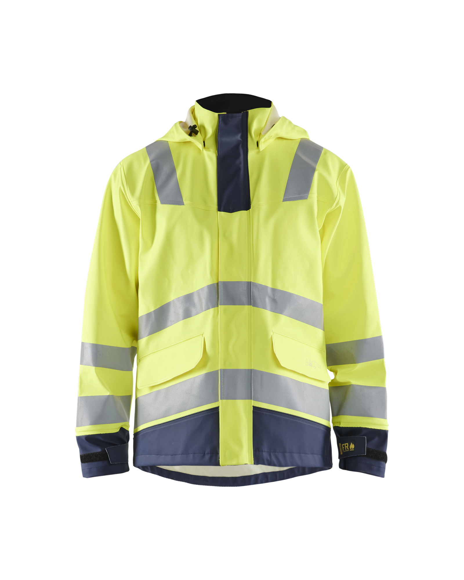 Veste de pluie retardant flamme niveau 2 Blåkläder 4313 Jaune fluo/Marine Blaklader - 431320223389