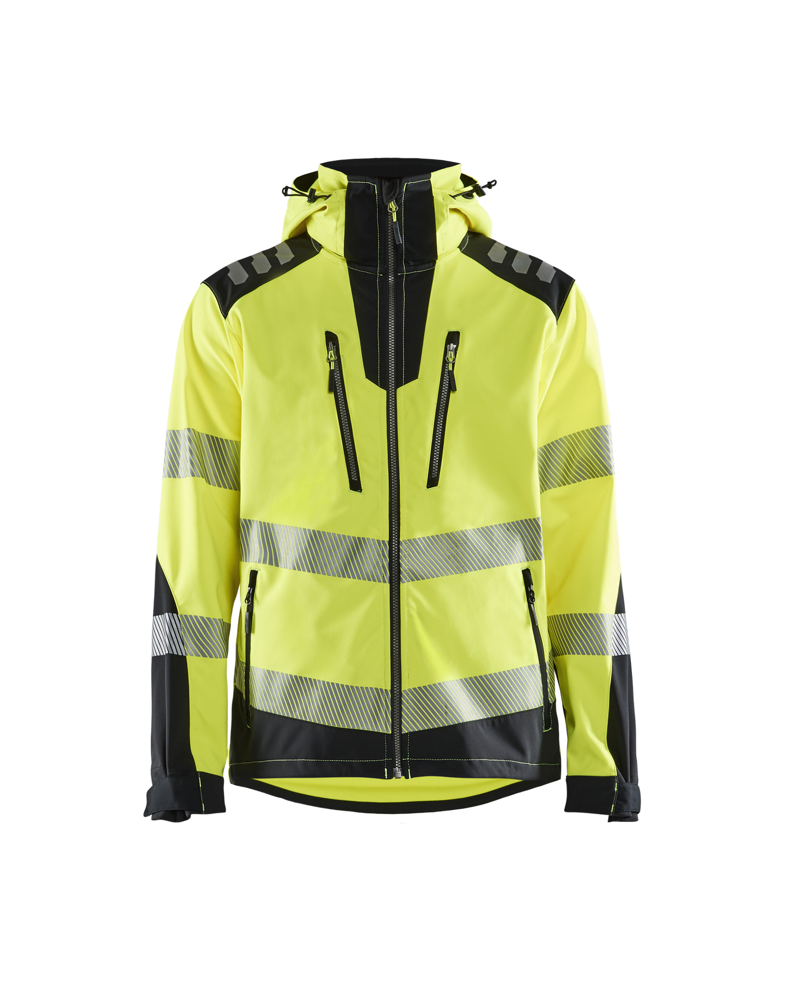 Veste Softshell haute-visibilité Blåkläder 4491 Jaune fluo/Noir Blaklader - 449125133399