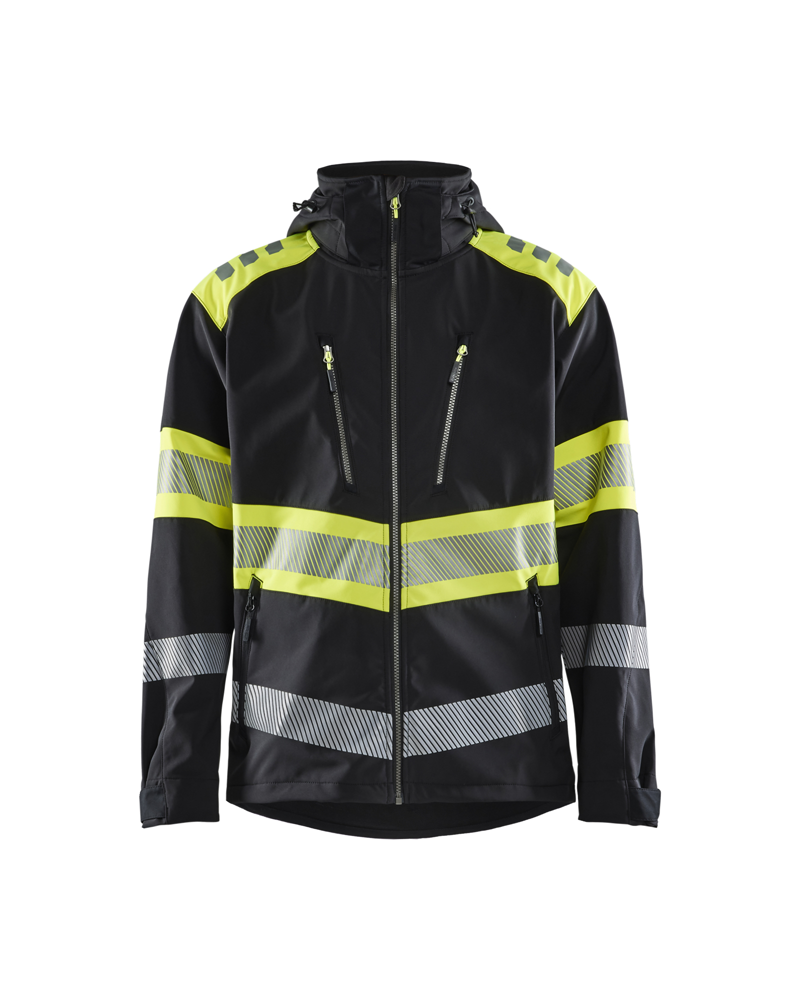 Veste softshell haute visibilité Blåkläder 4494 Noir/Jaune fluo Blaklader - 449425139933