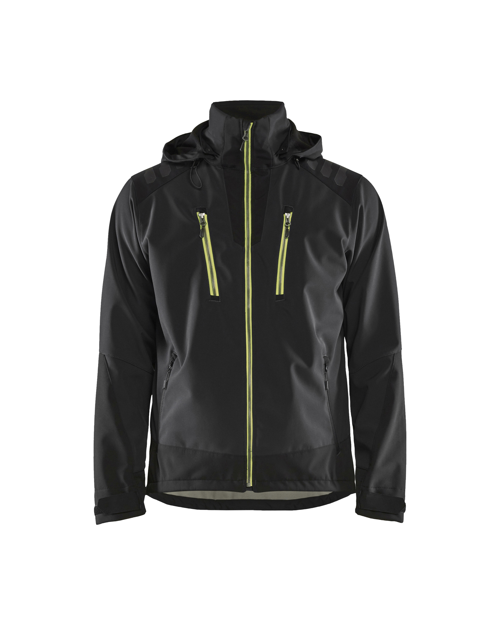 Veste softshell stretch 2D Blåkläder 4749 Noir/Jaune fluo Blaklader - 474925139933