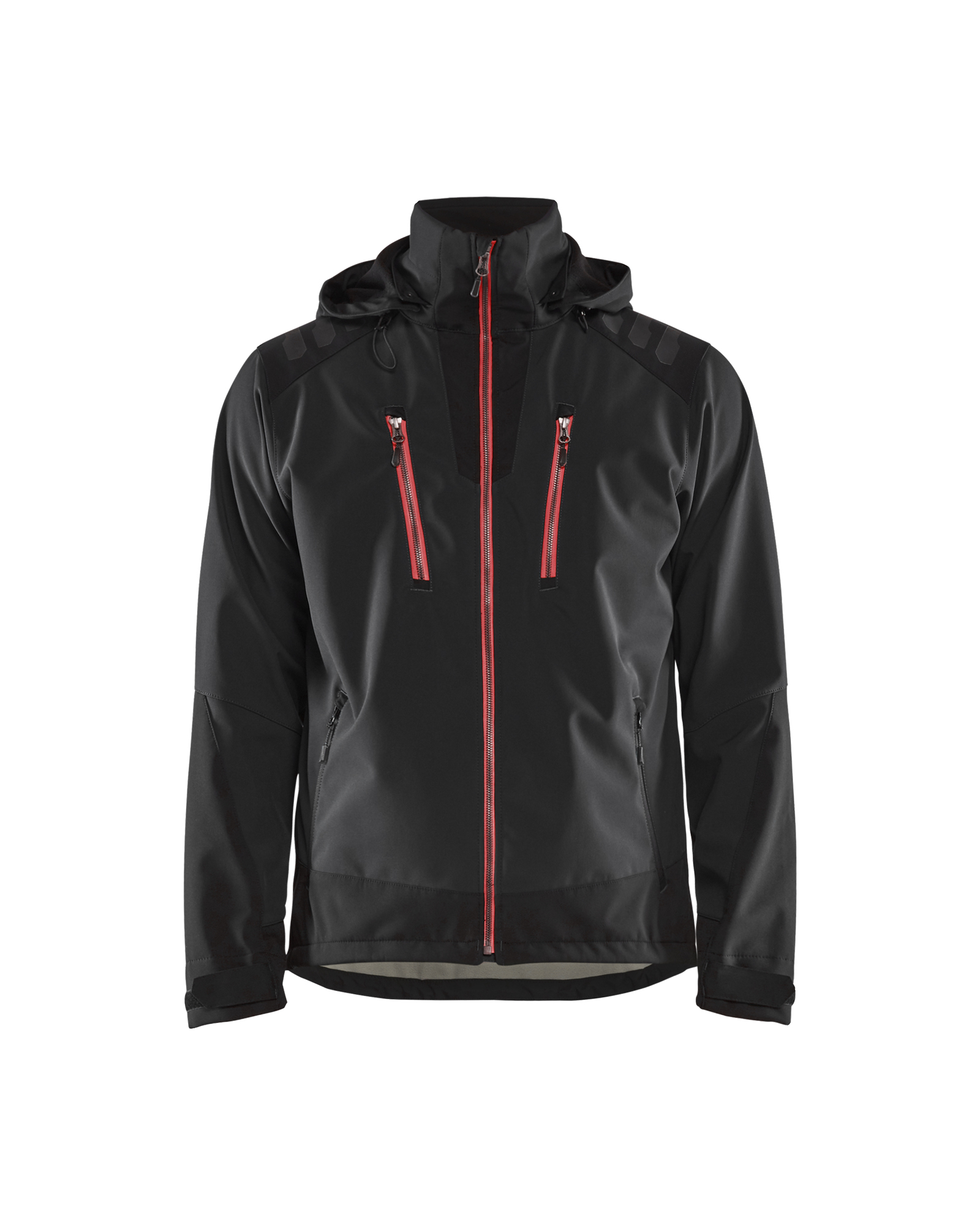 Veste softshell stretch 2D Blåkläder 4749 Noir/Rouge Blaklader - 474925139956