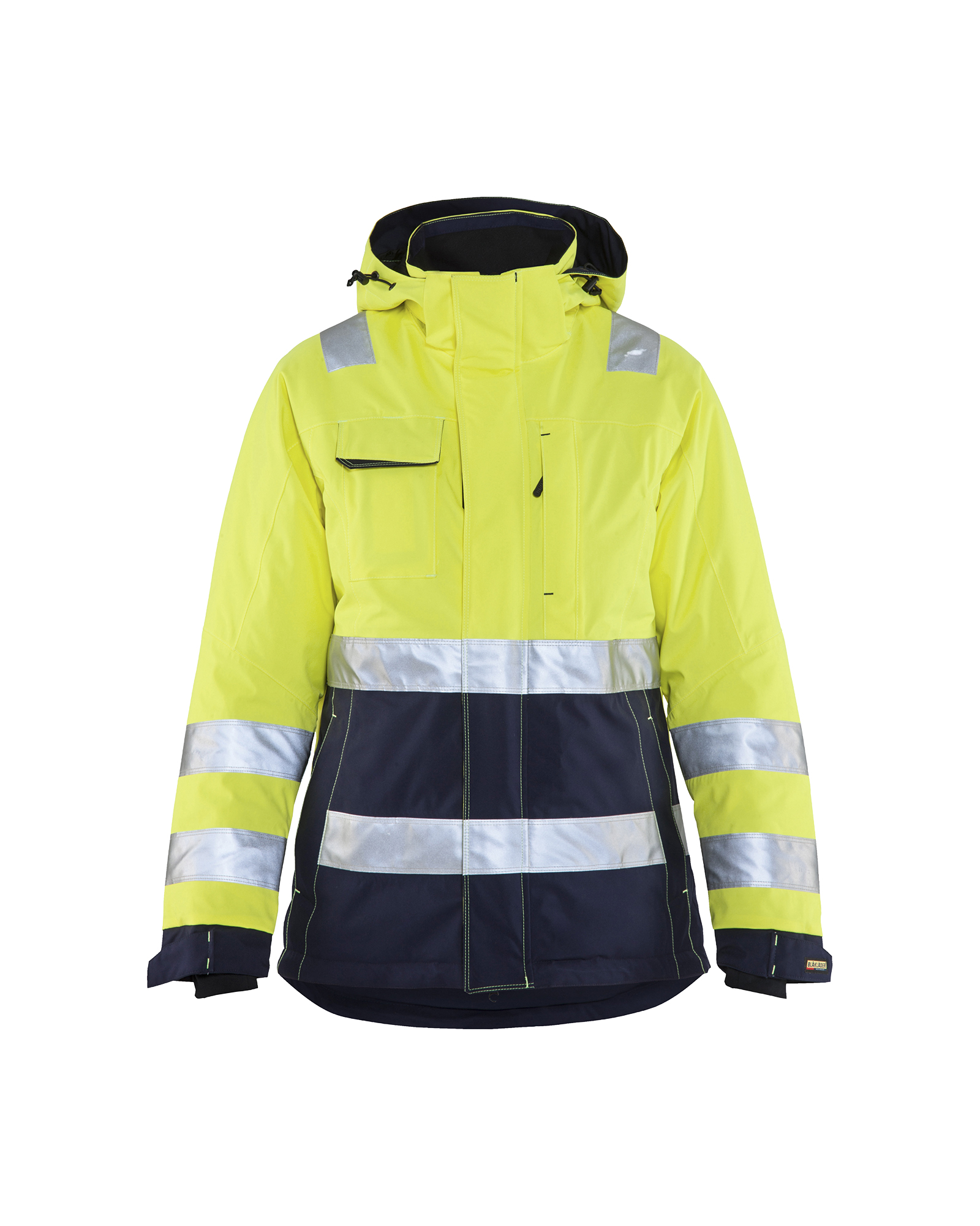 Veste doublée haute-visibilité femme Blåkläder 4872 Jaune fluo/Marine Blaklader - 487219873389