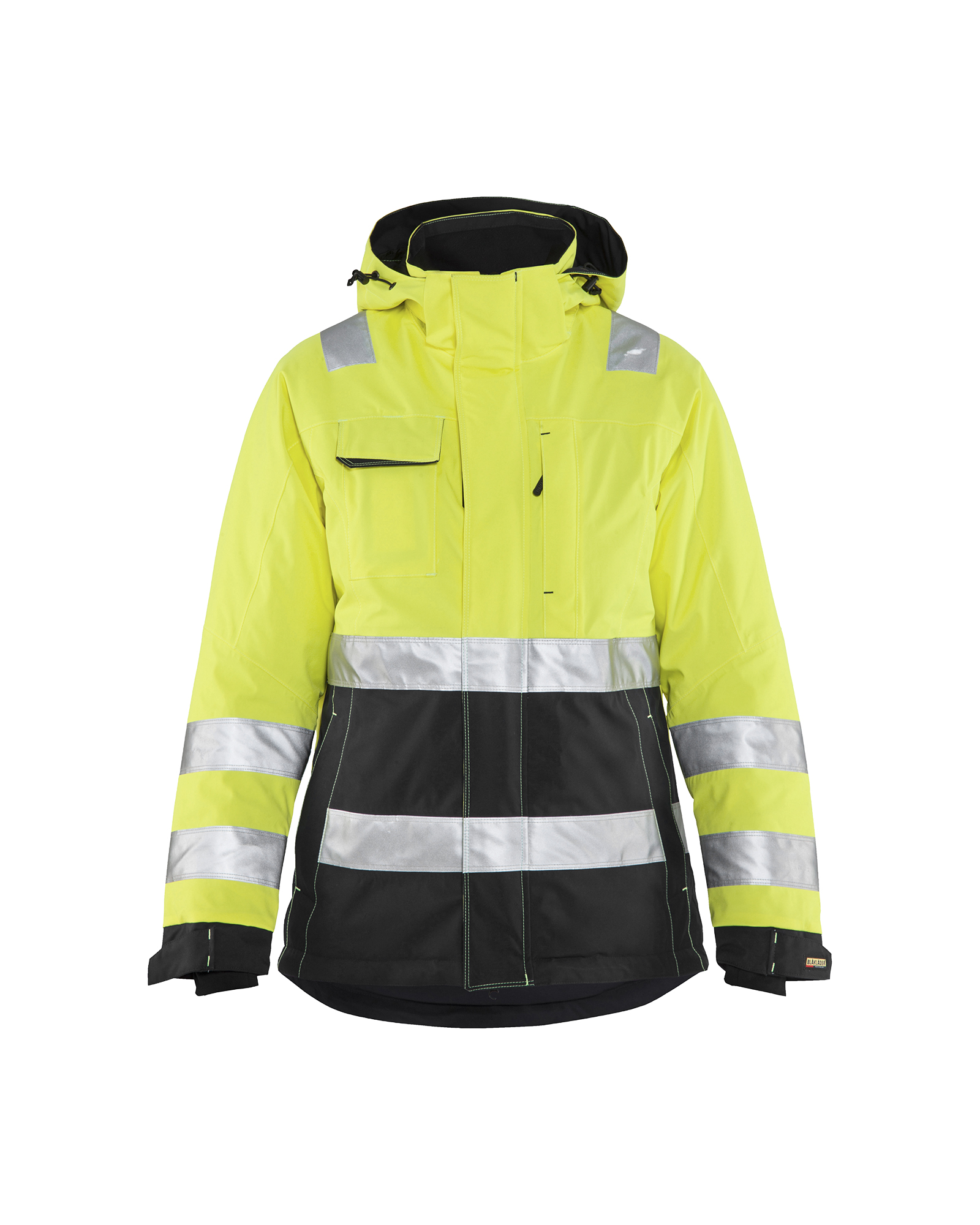 Veste doublée haute-visibilité femme Blåkläder 4872 Jaune fluo/Noir Blaklader - 487219873399