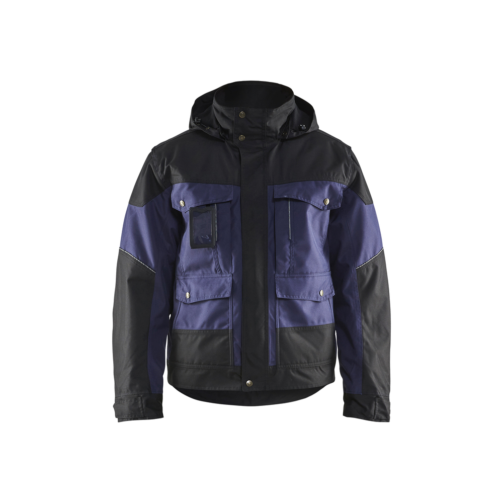 Veste hiver à capuche Blåkläder 4886 Marine/Noir Blaklader - 488619778999
