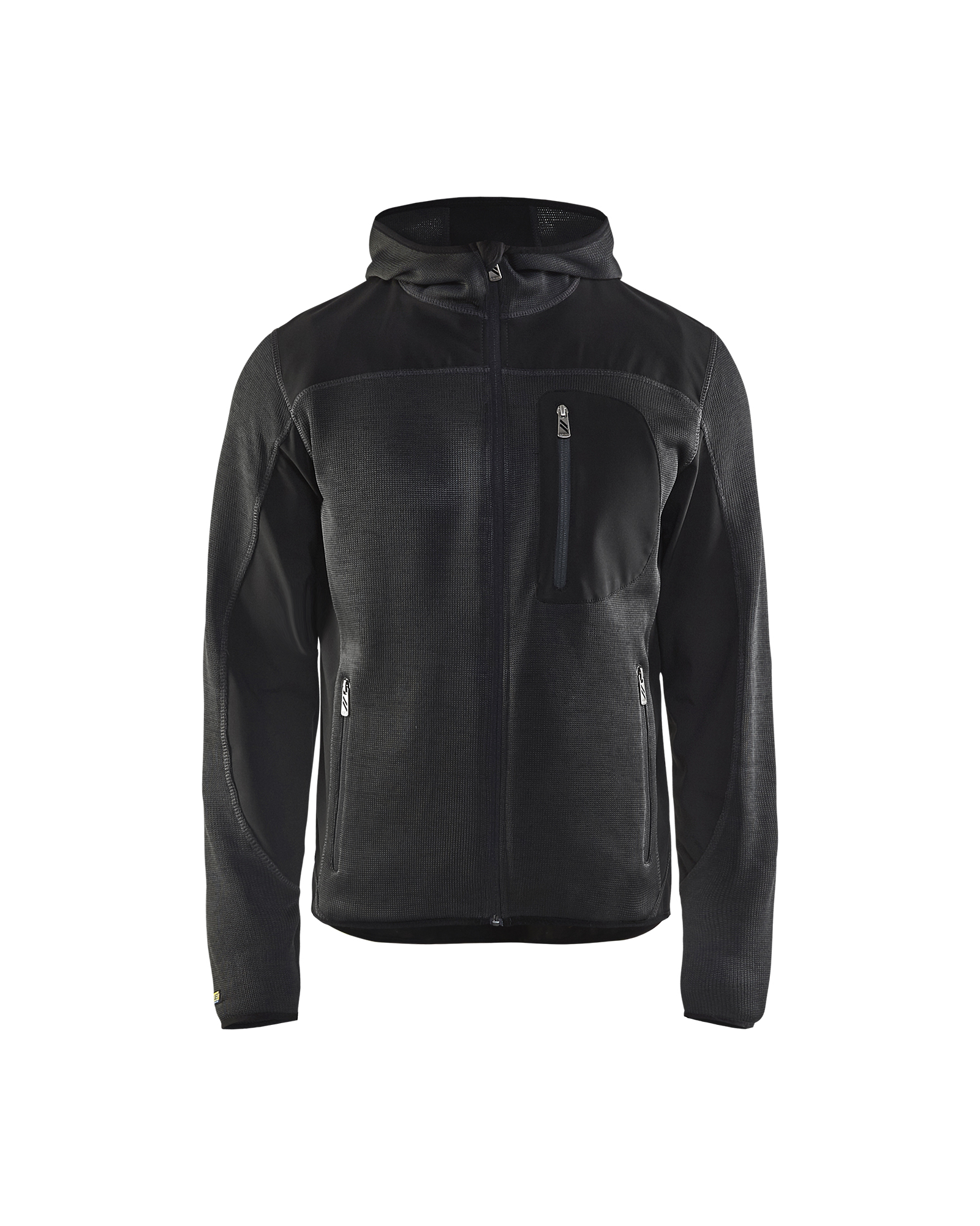Veste tricotée à capuche Blåkläder 4930 Gris anthracite/Noir Blaklader - 493021179799