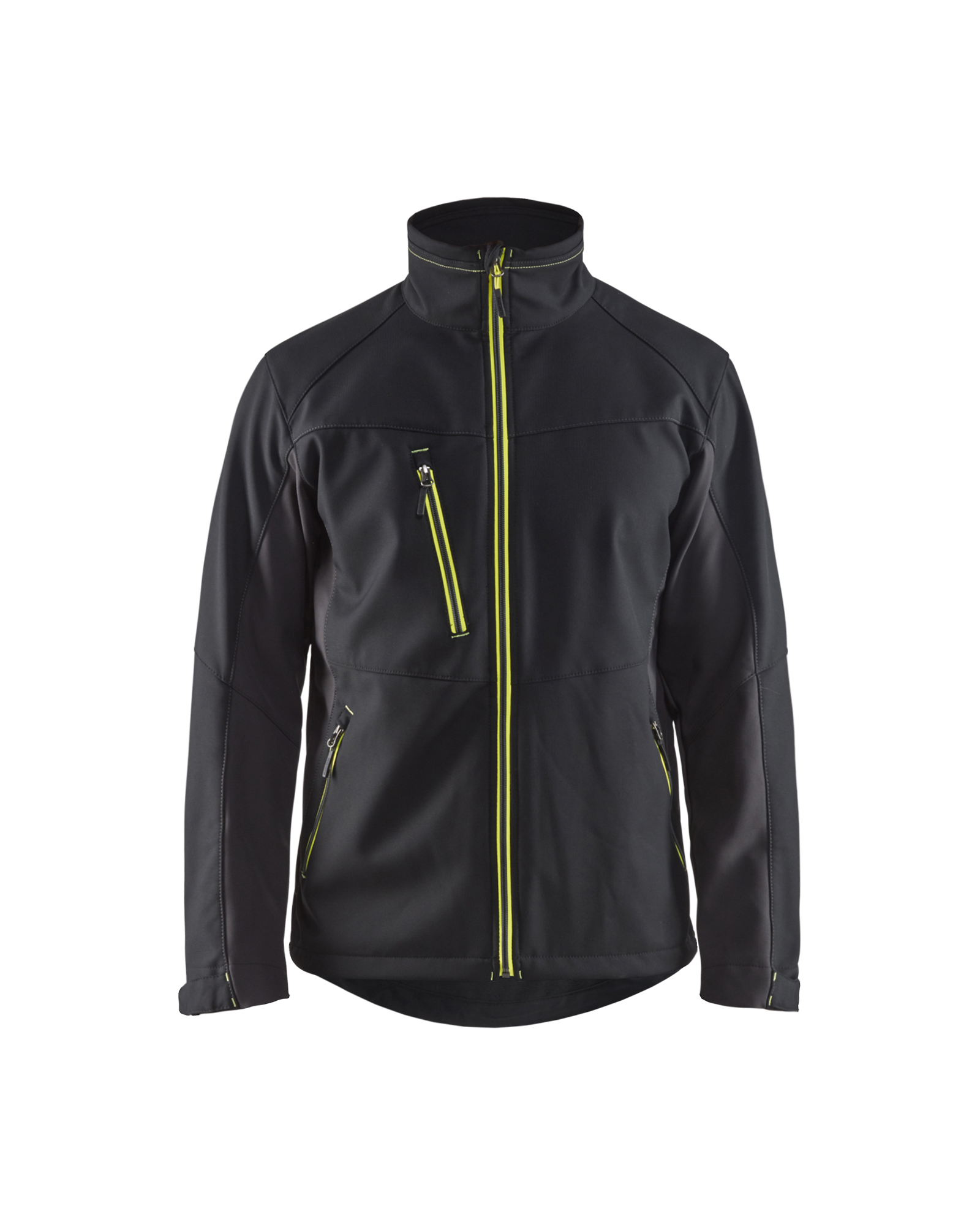 Veste Softshell Blåkläder 4950 Noir/Jaune fluo Blaklader - 495025169933