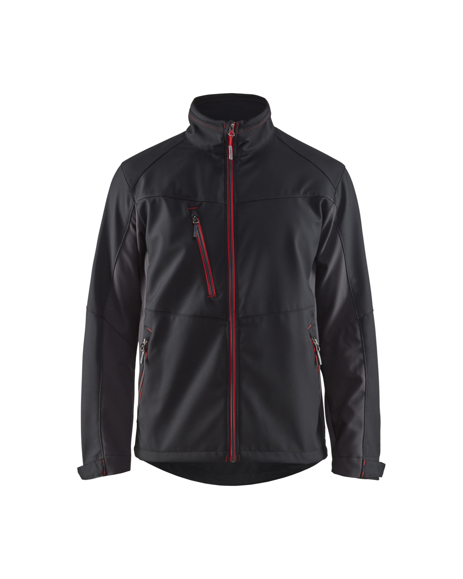 Veste Softshell Blåkläder 4950 Noir/Rouge Blaklader - 495025169956