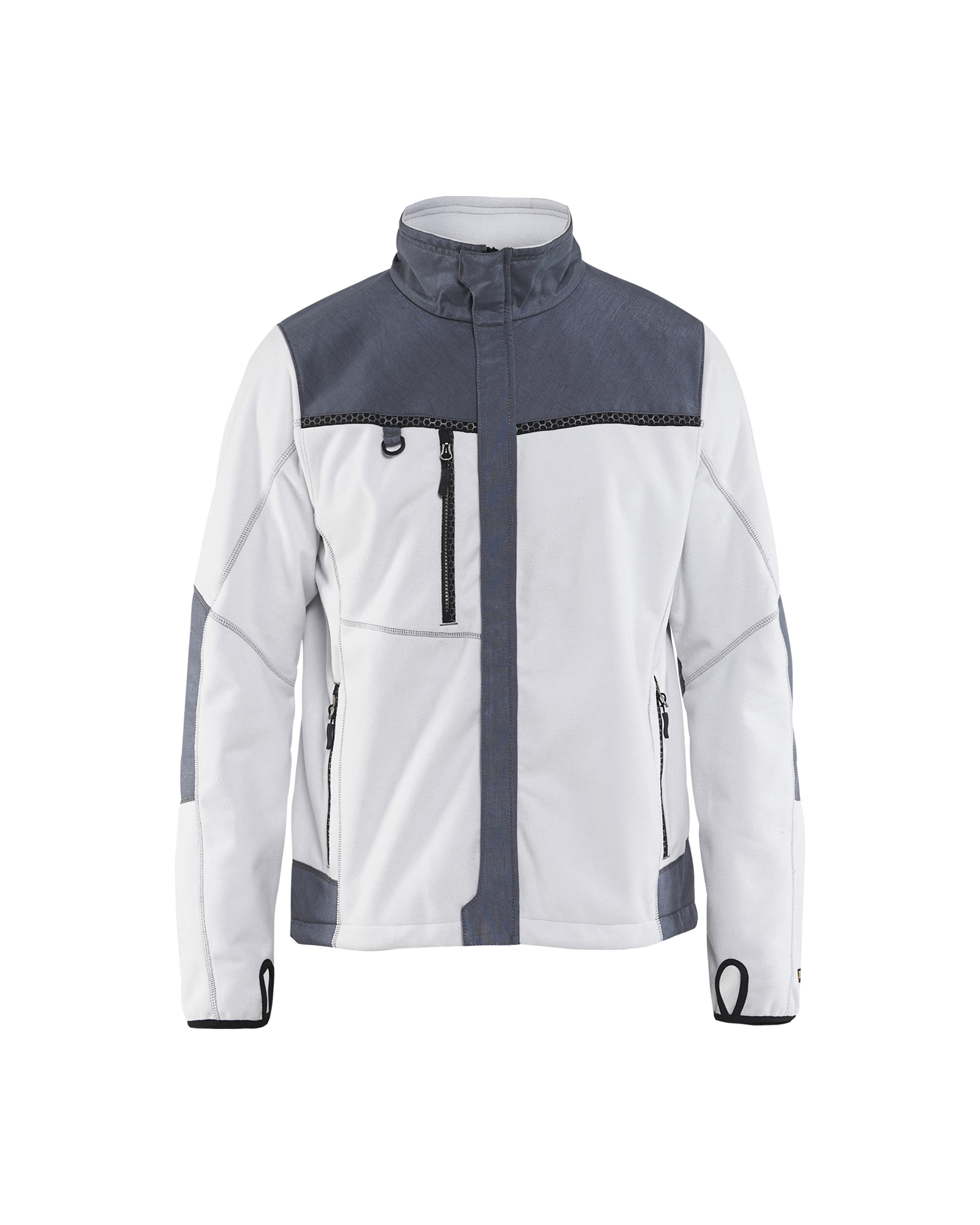 Veste polaire coupe-vent Blåkläder 4955 Blanc/Gris clair Blaklader - 495525241094