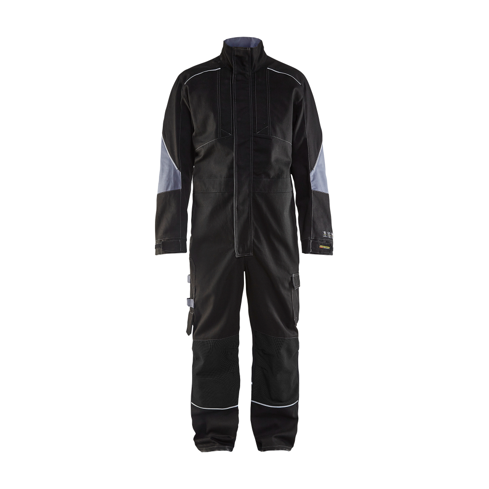 Combinaison manches longues Retardant Flamme Blåkläder 6061 Noir/Gris clair Blaklader - 606115169994C