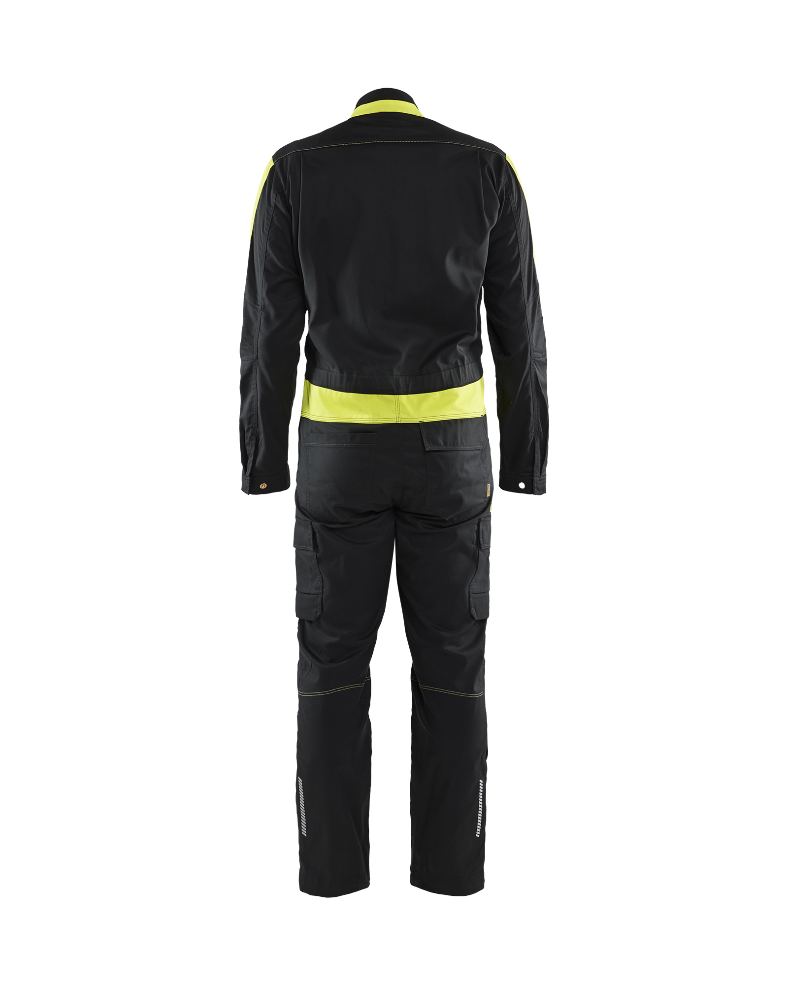 Combinaison industrie stretch 2D Blåkläder 6144 Noir/Jaune fluo Blaklader - 614418329933C