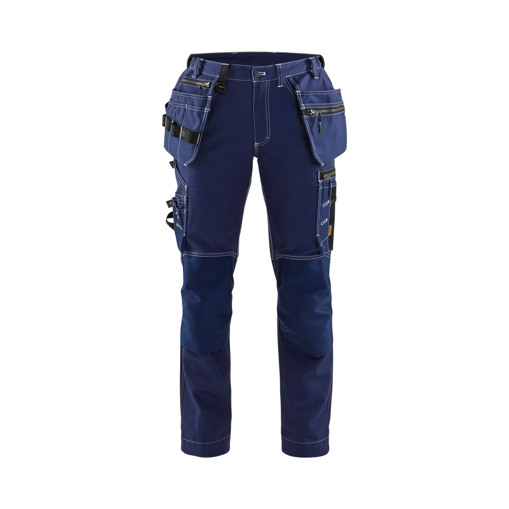 Pantalon artisan +stretch femme Blåkläder 7130 Marine Blaklader - 713013708800C