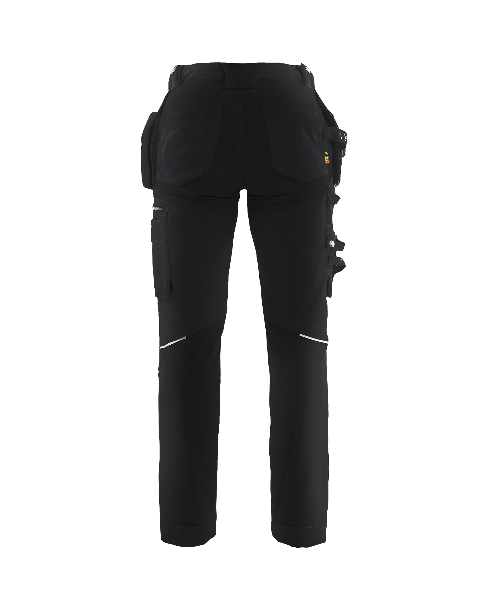 Pantalon artisan +stretch femme Blåkläder 7130 Noir/Noir Blaklader - 713013709999C