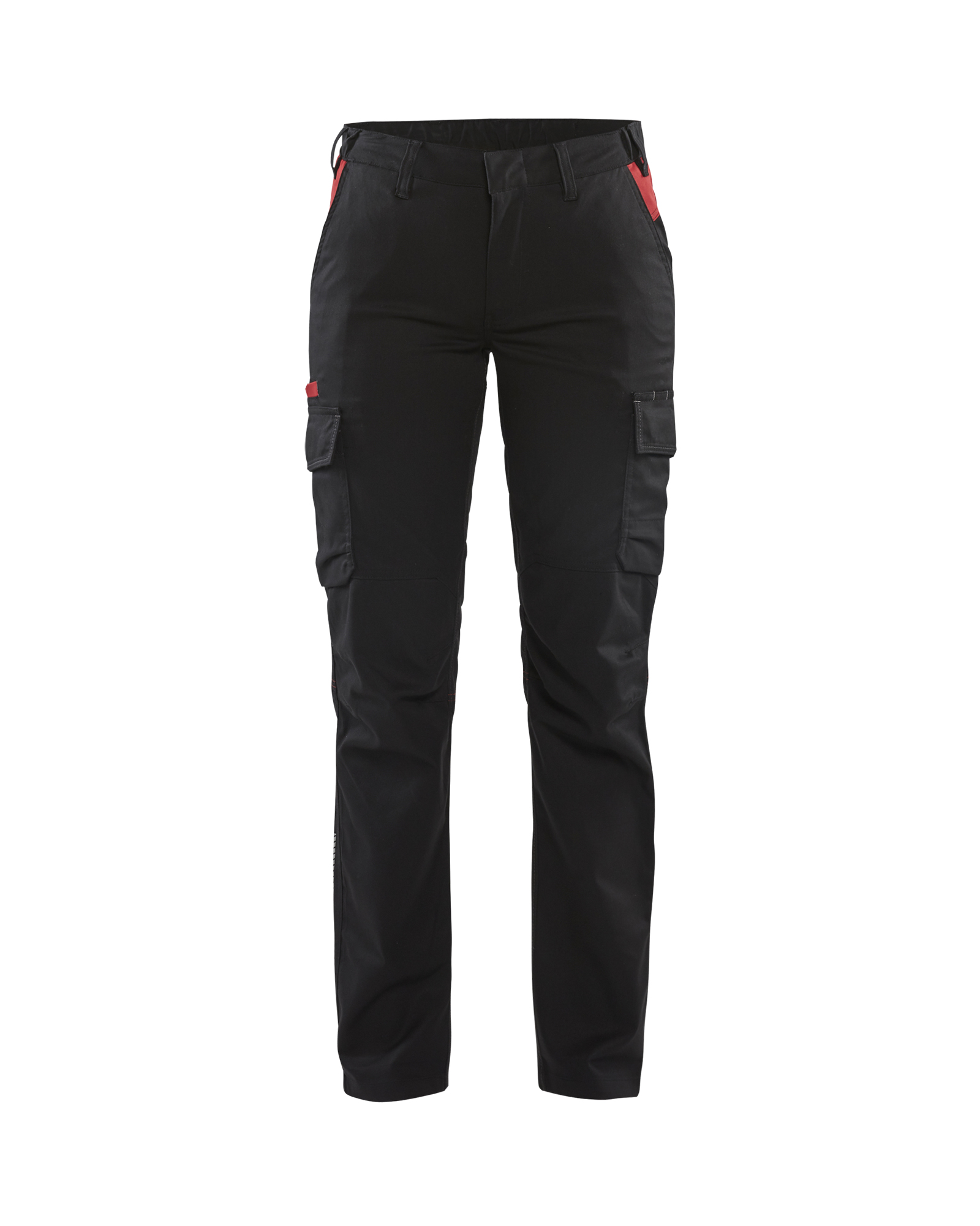 Pantalon industrie stretch 2D Femme Blåkläder 7144 Noir/Rouge Blaklader - 714418329956C