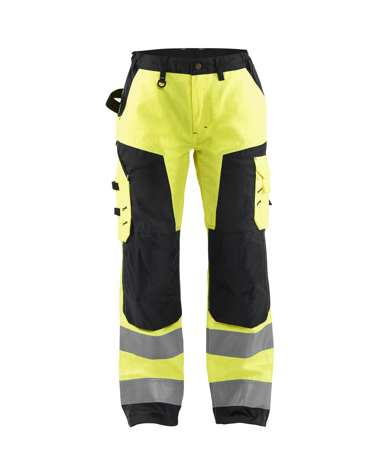 Pantalon artisan haute-visibilité femme Blåkläder 7155 Jaune fluo/Noir Blaklader - 715518113399C