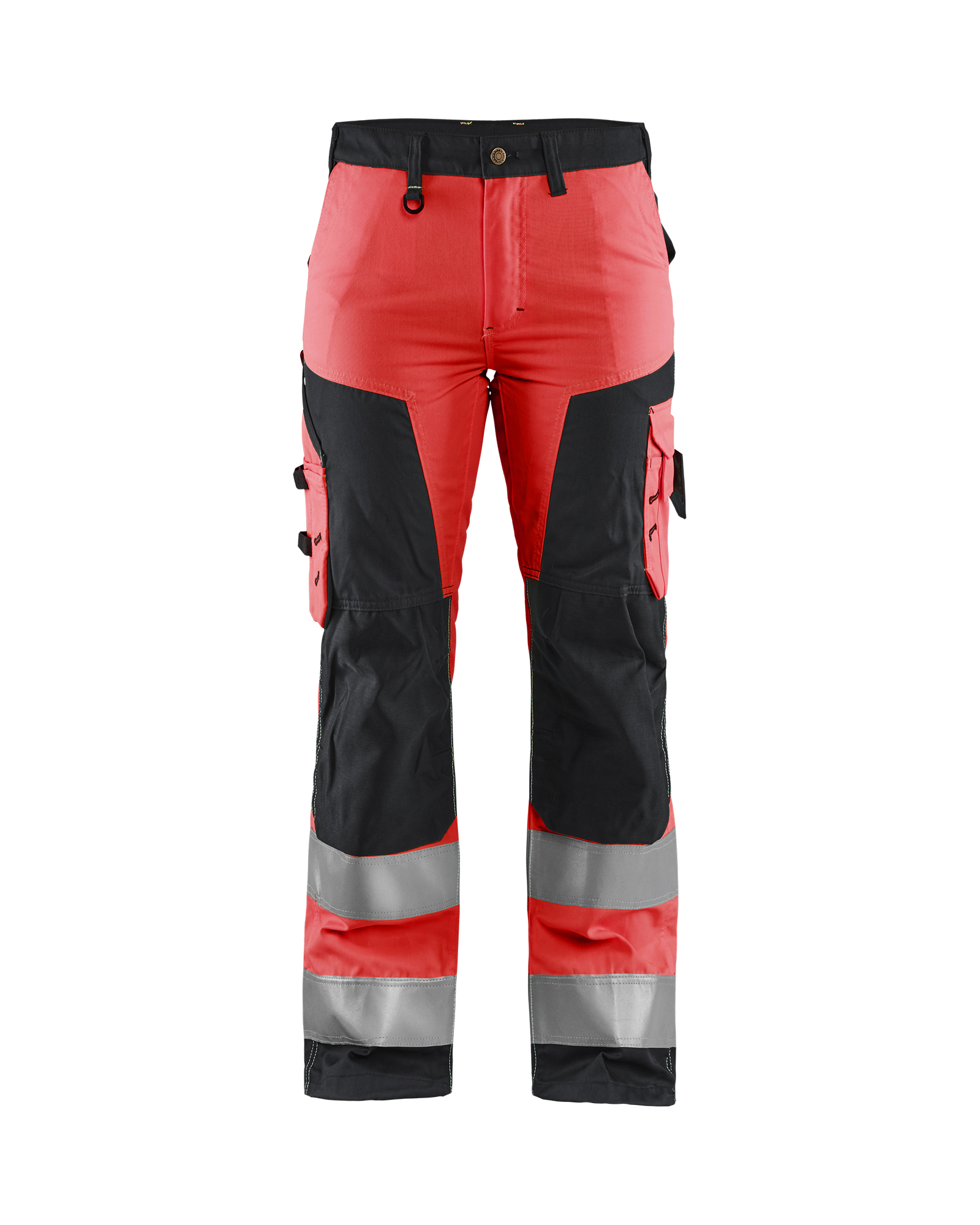 Pantalon artisan haute-visibilité femme Blåkläder 7155 Rouge fluo/Noir Blaklader - 715518115599C