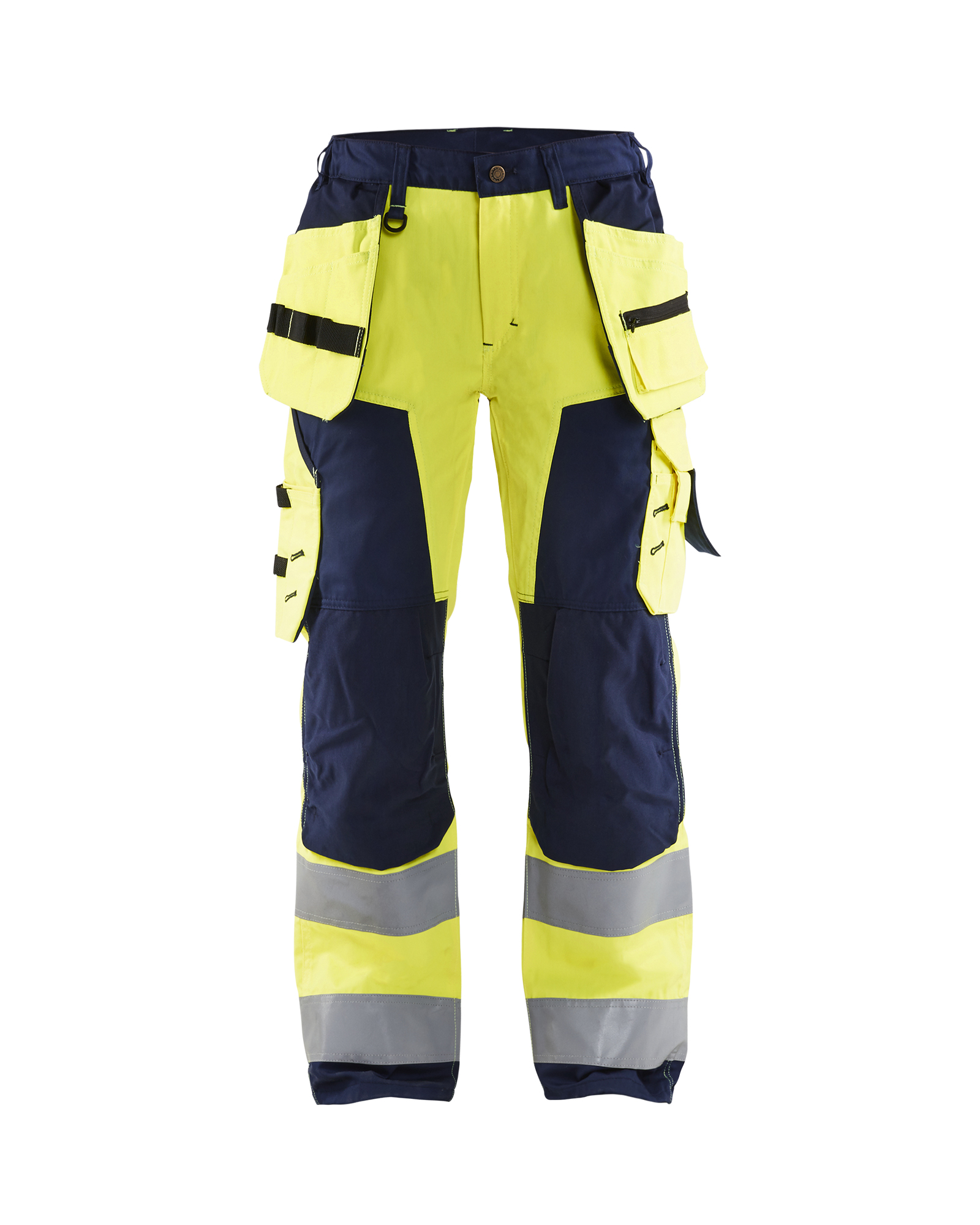 Pantalon artisan haute-visibilité femme Blåkläder 7156 Jaune fluo/Marine Blaklader - 715618113389C