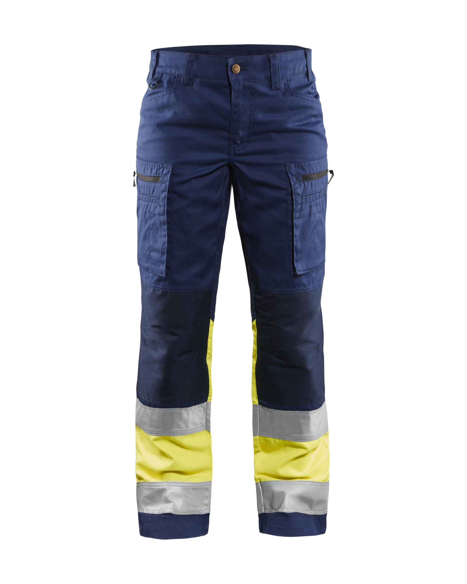 Pantalon +stretch haute-visibilité femme Blåkläder 7161 Marine/Jaune fluo Blaklader - 716118118933C