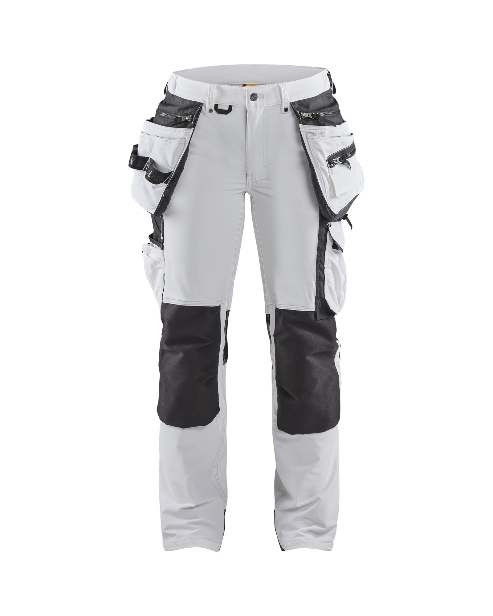 Pantalon peintre stretch 4D femme Blåkläder 7179 Blanc/Gris foncé Blaklader - 717916451098C