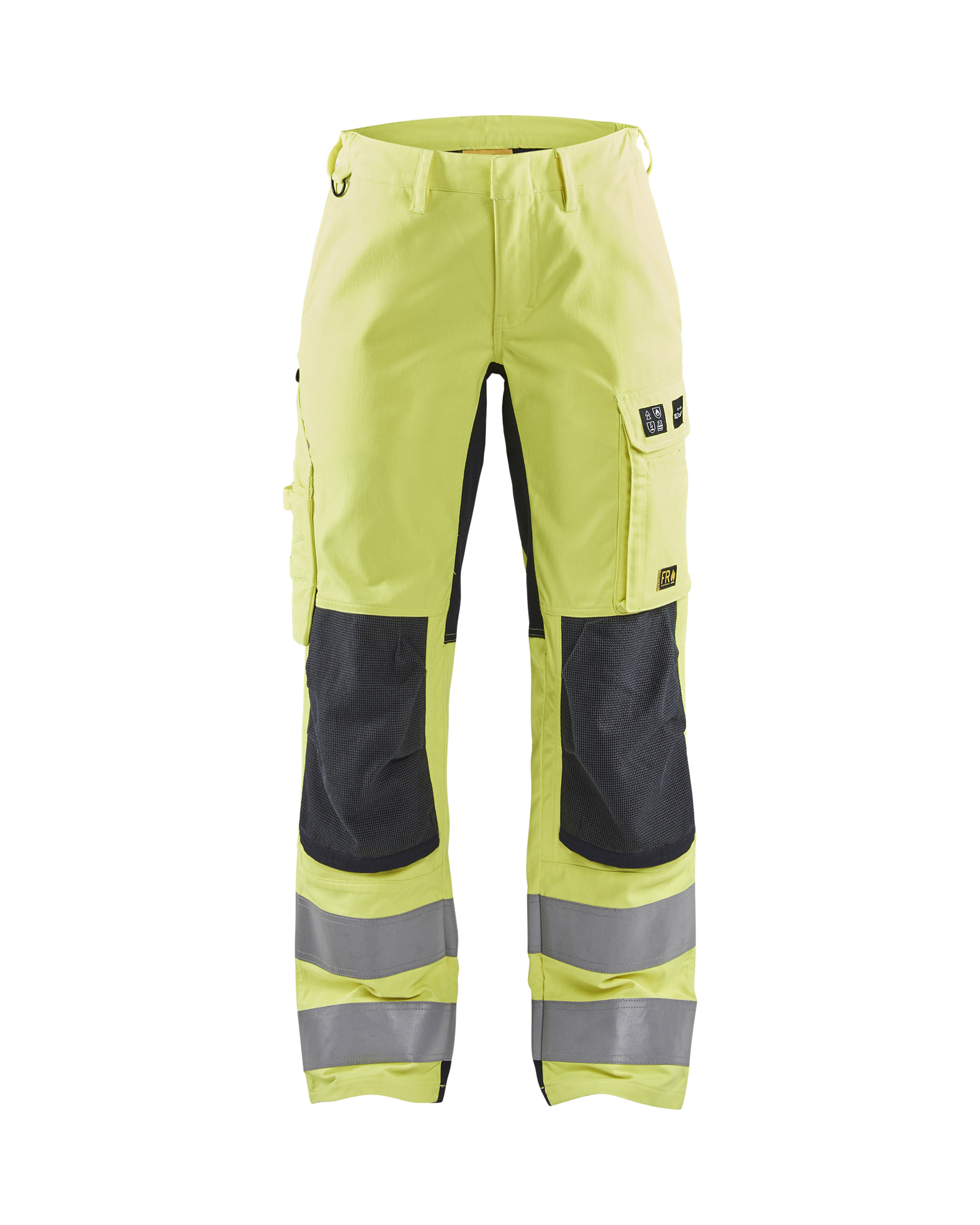 Pantalon multinormes inhérent + stretch femme Blåkläder 7191 Jaune fluo/Marine Blaklader - 719115123389C