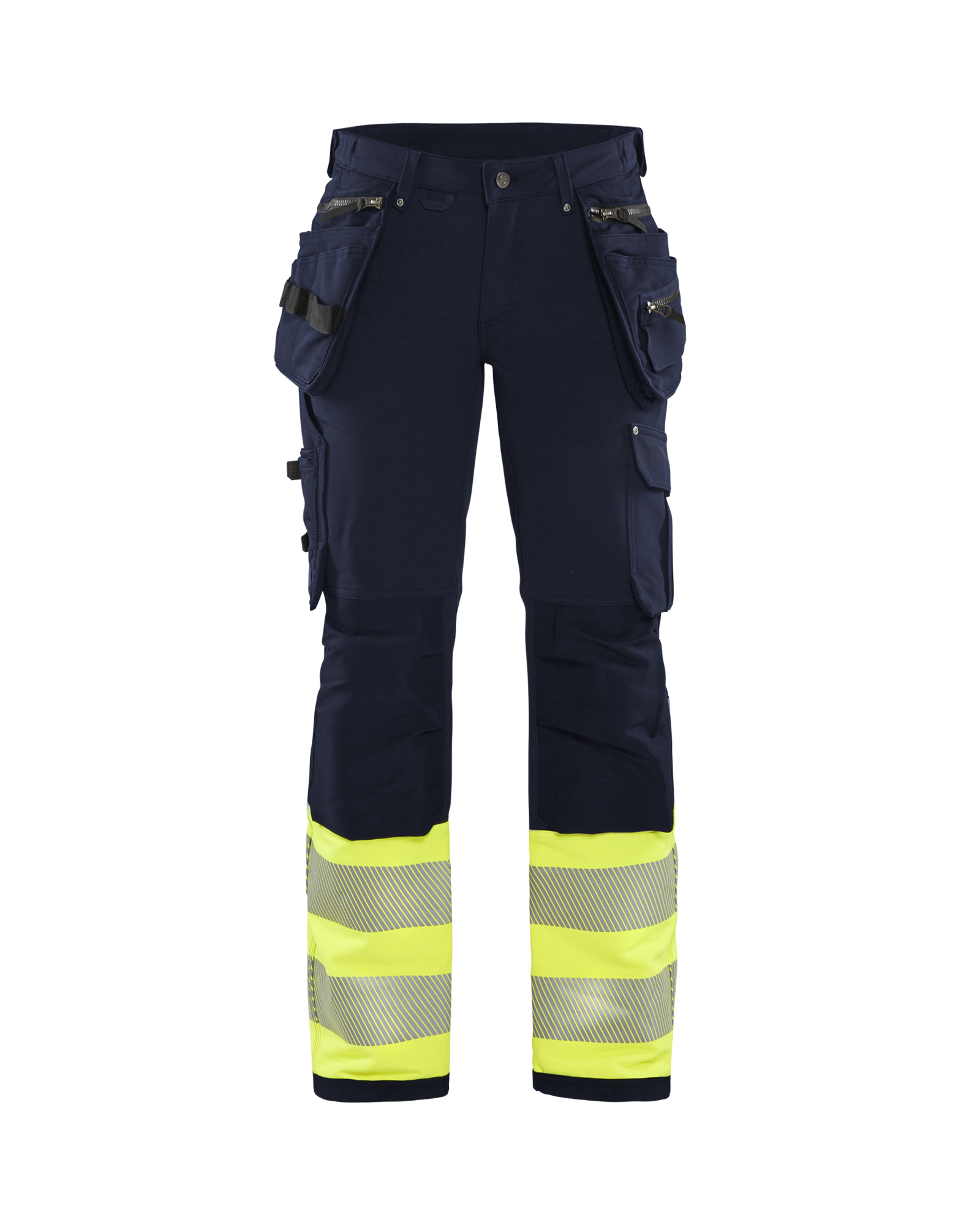 Pantalon stretch 4D haute-visibilité femme Blåkläder 7193 Marine/Jaune fluo Blaklader - 719316428933C
