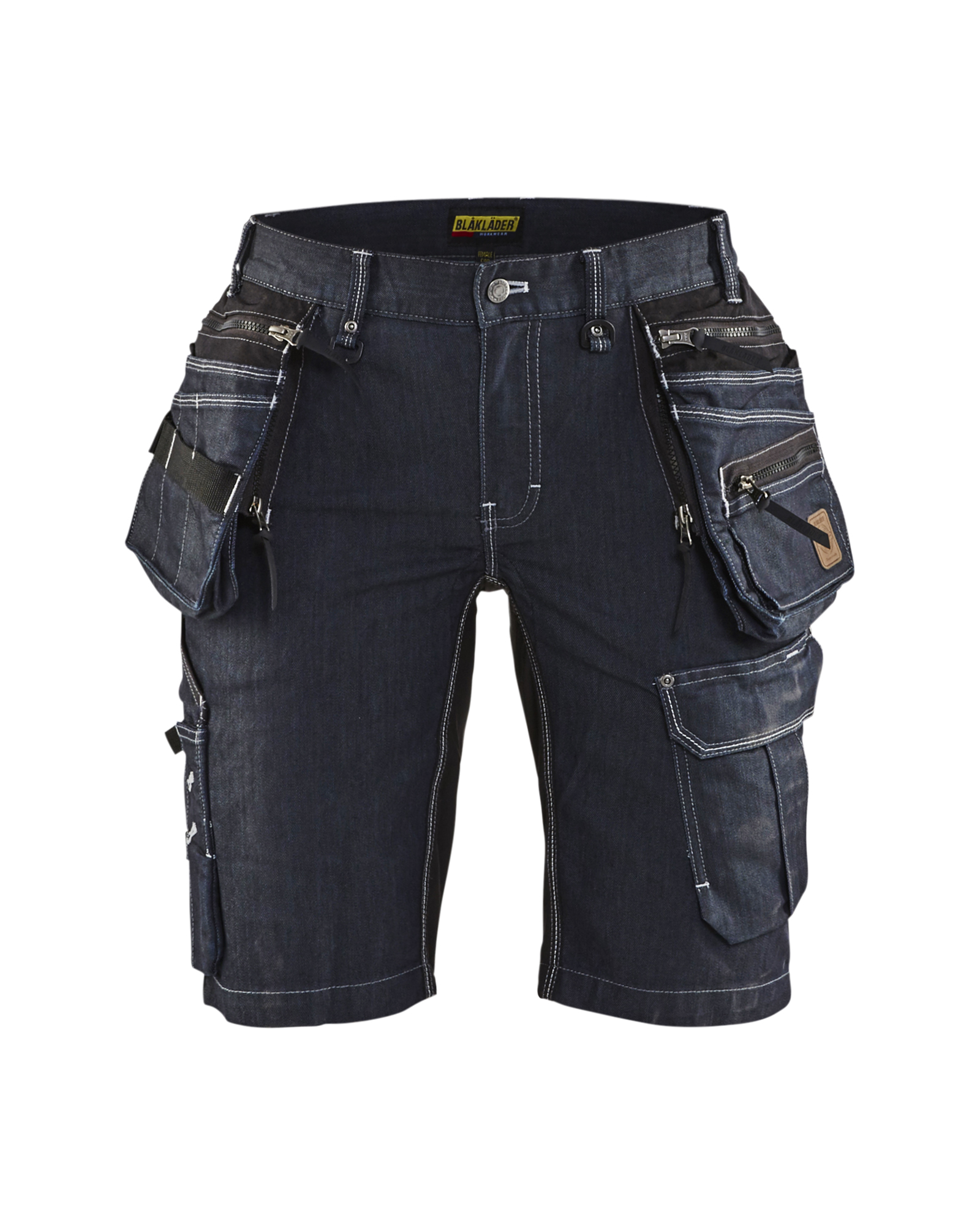Short X1900 artisan denim stretch 2D femme Blåkläder 7992 Marine/Noir Blaklader - 799211418999C